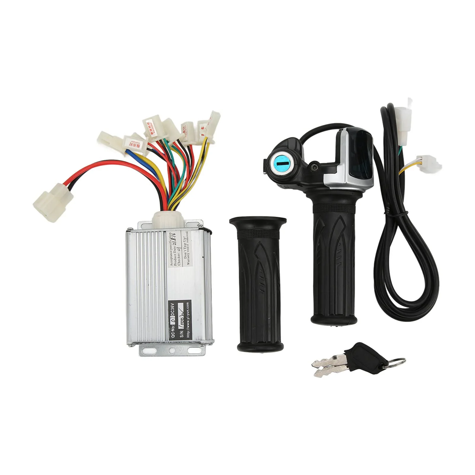 36V 1000W Brushed Speed Controller for Mini Bikes with Locking Throttle Grip and Battery Display Compatible with EVO Electric Tricycle - Image 6