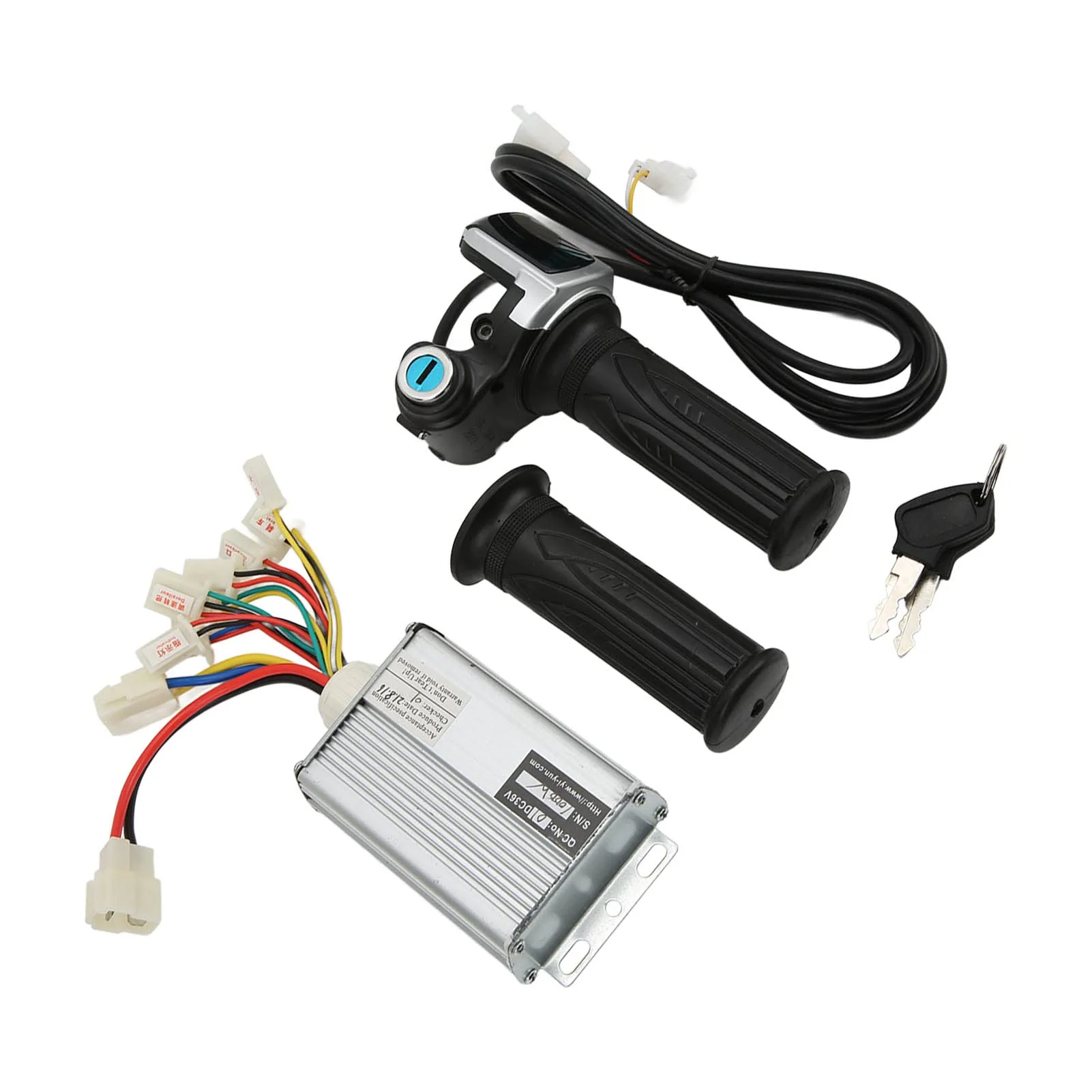 36V 1000W Brushed Speed Controller for Mini Bikes with Locking Throttle Grip and Battery Display Compatible with EVO Electric Tricycle - Image 7