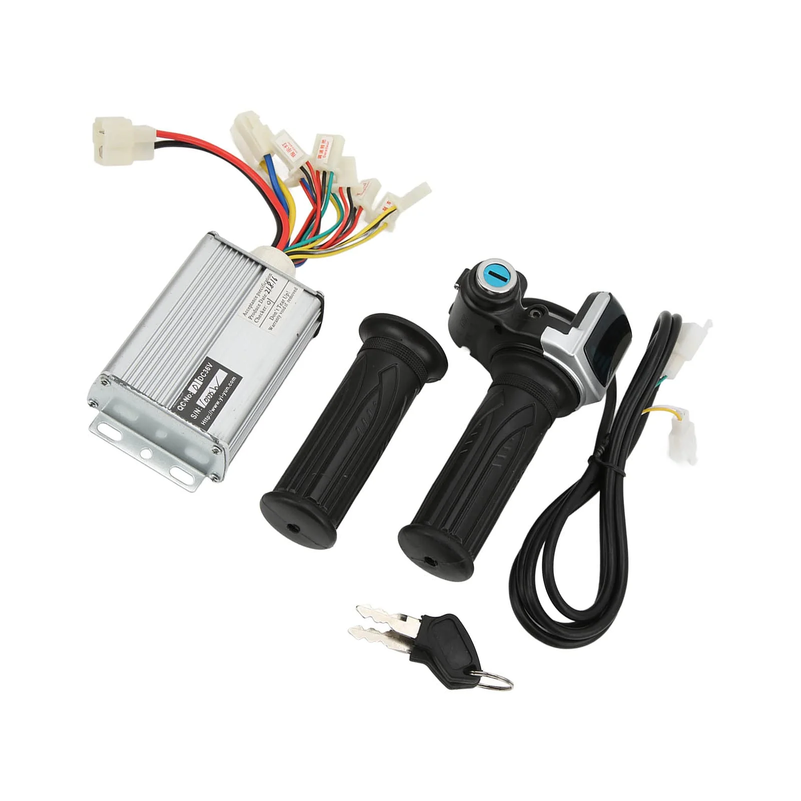 36V 1000W Brushed Speed Controller for Mini Bikes with Locking Throttle Grip and Battery Display Compatible with EVO Electric Tricycle - Image 8
