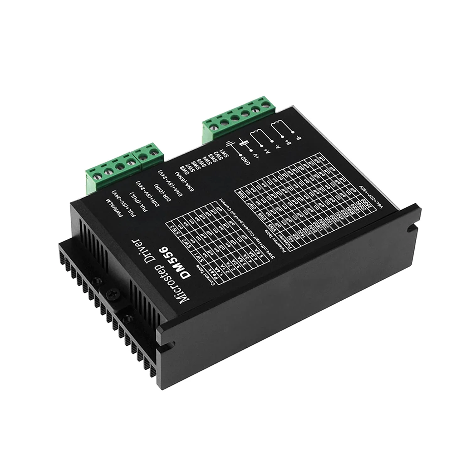 3D Printer Accessories DM556 5.6A Stepper Motor Driver 42/57 Tepper Driver 5V / 24V Adjustable Controller DM556 (1 PCS) - Image 4