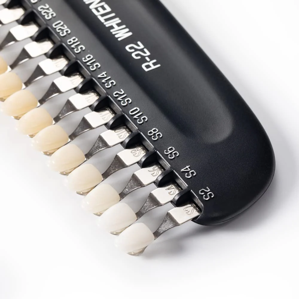 3D Professional R-22 Clinic Salon Teeth Whitening Shade Guide, Digital Tooth Teeth Shade Guide Teeth Whitening Device - Image 3