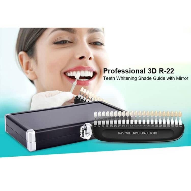 3D Professional R-22 Clinic Salon Teeth Whitening Shade Guide, Digital Tooth Teeth Shade Guide Teeth Whitening Device - Image 6