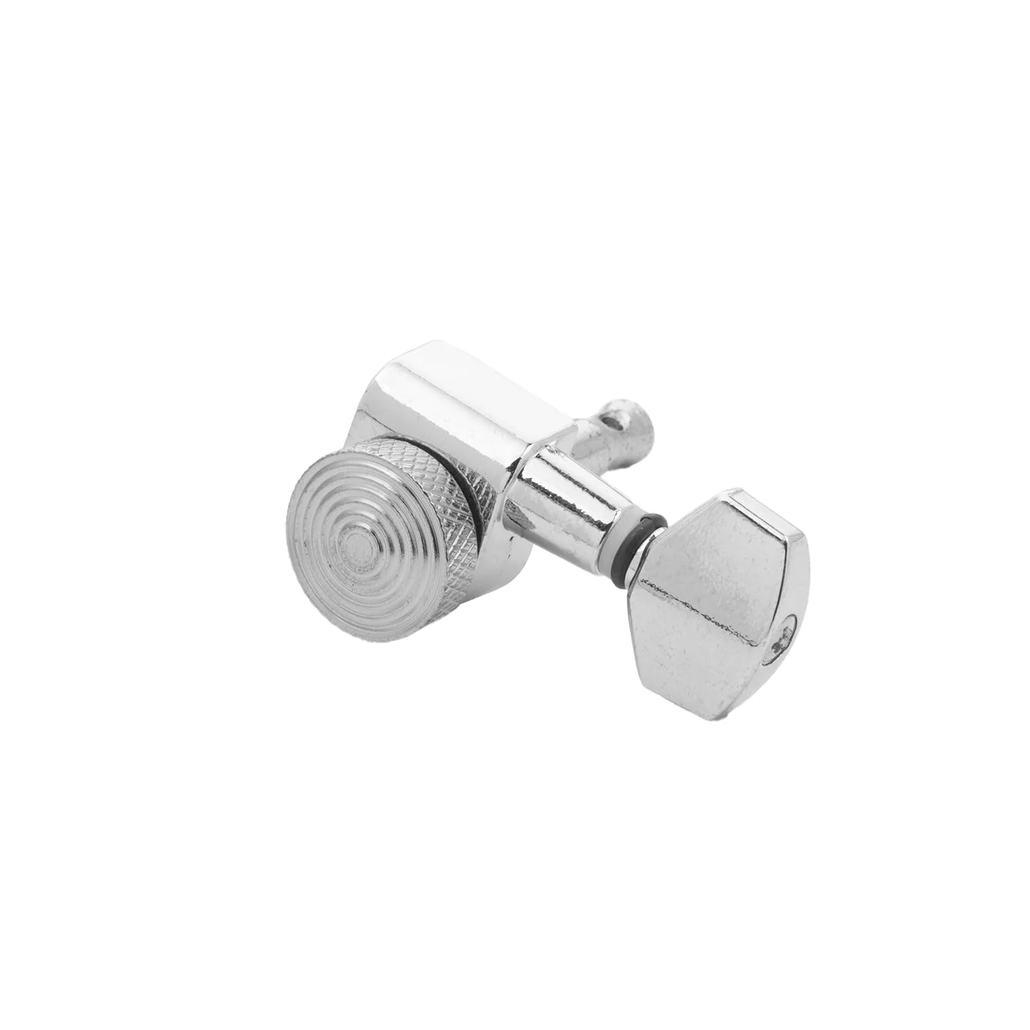 3L3R Guitar Locking Tuners Handed Lock String Tuning Key Pegs Machine Heads for Folk Style Electric Acoustic Guitars (Chrome） 3 Left 3 Right Chrome - Image 5