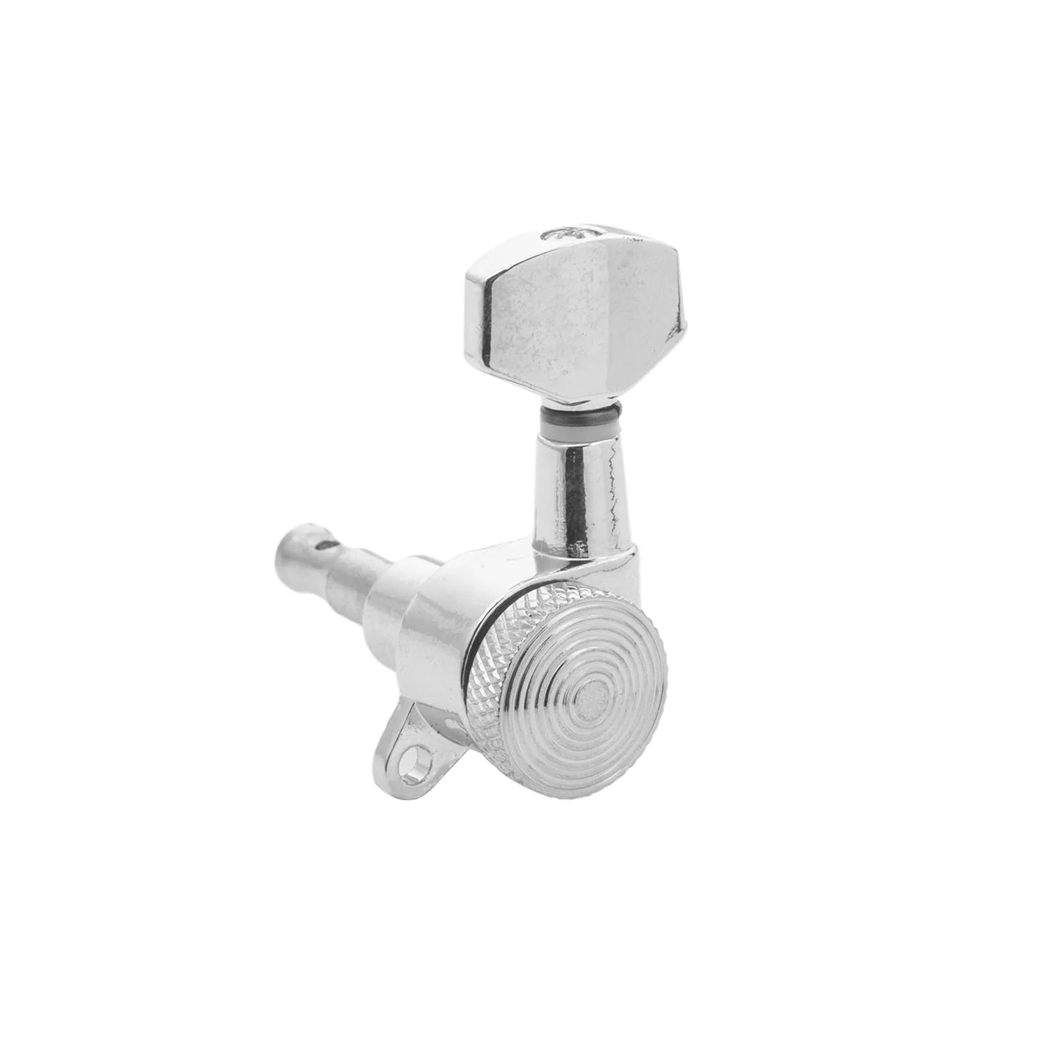 3L3R Guitar Locking Tuners Handed Lock String Tuning Key Pegs Machine Heads for Folk Style Electric Acoustic Guitars (Chrome） 3 Left 3 Right Chrome - Image 6