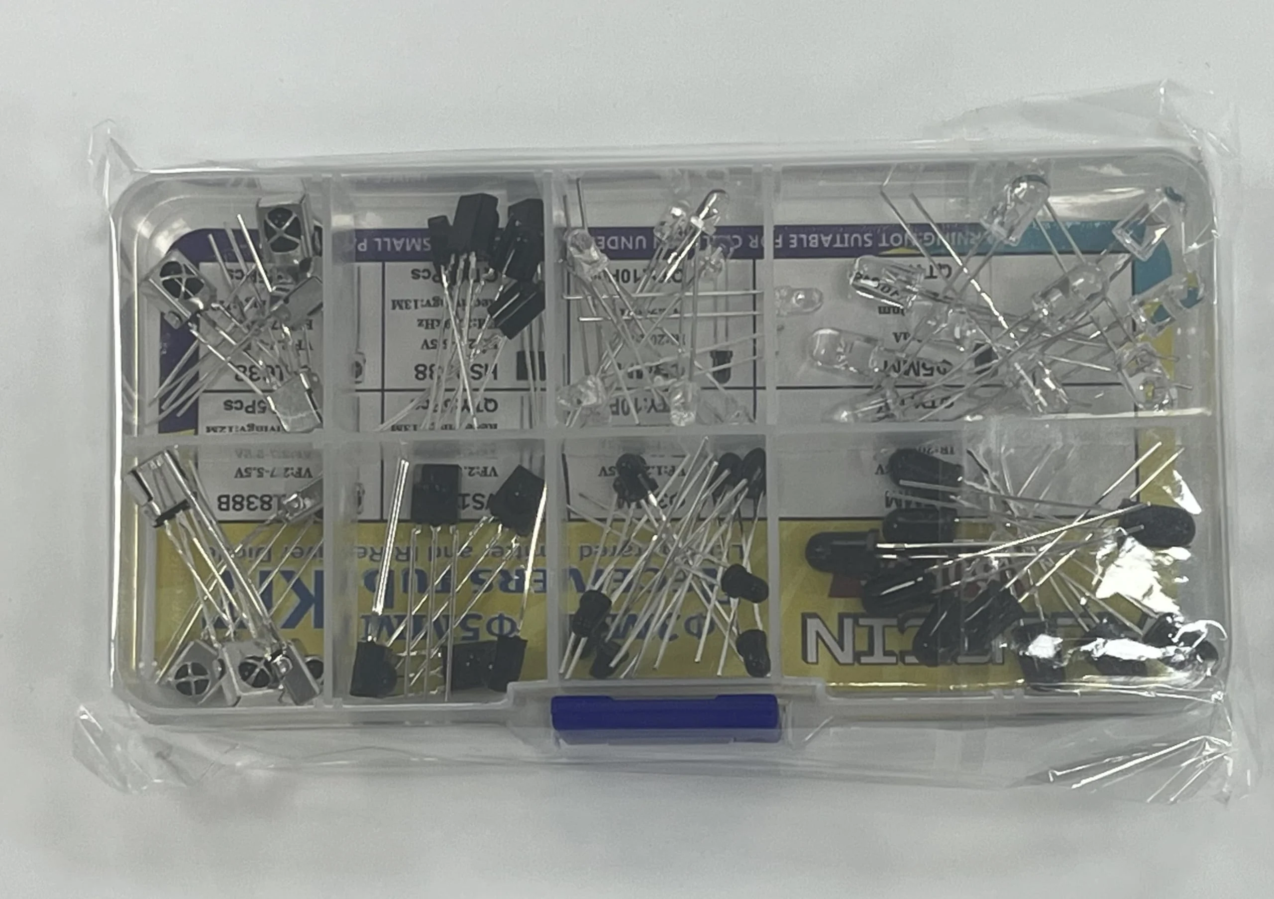 3mm 5mm 940nm LEDs Infrared Emitter and IR Receiver Diode 1738 1838 0038 1638 Receivers Tube Kit (Pack of 60pcs) - Image 6