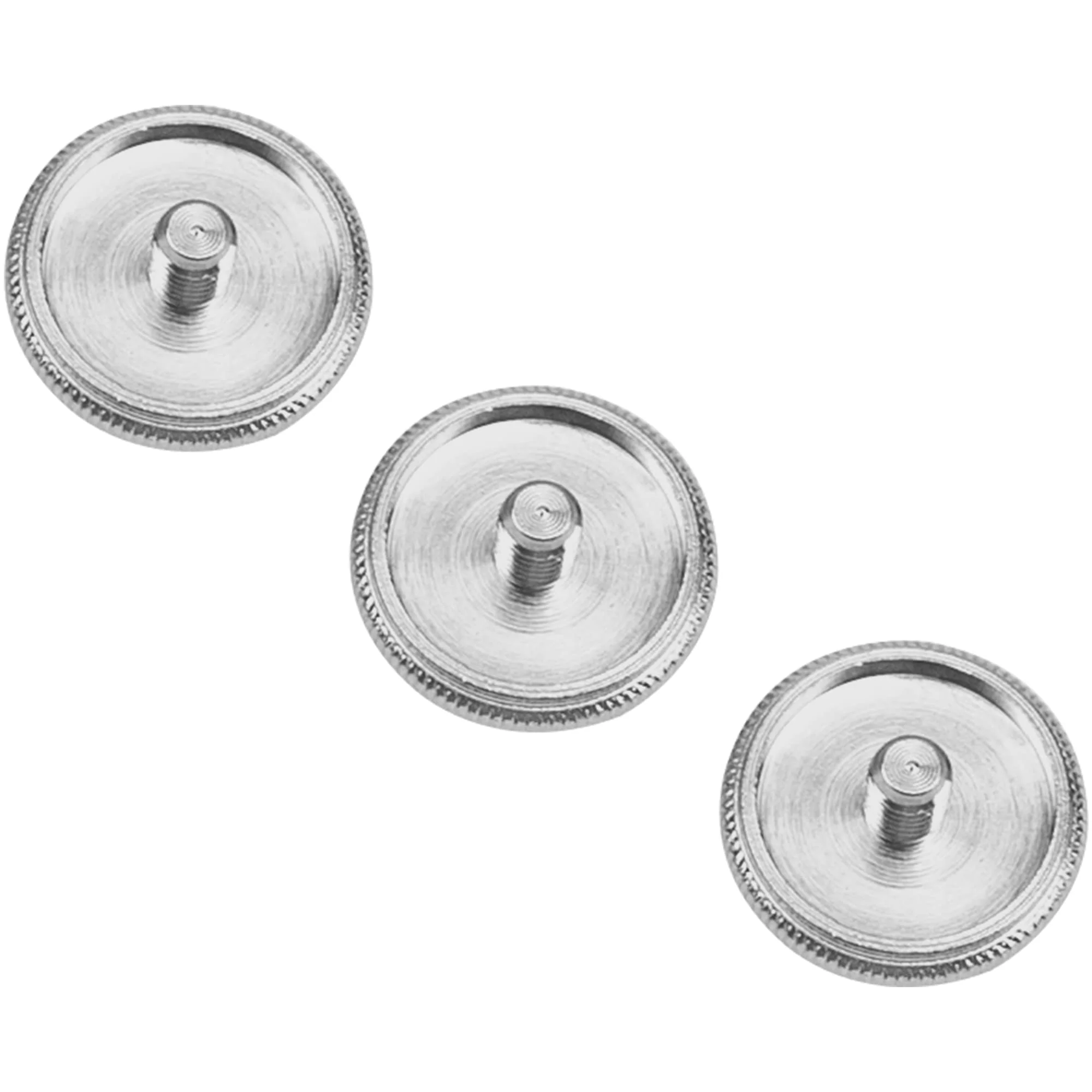 3Pack Yootones Trumpet Valve Finger Buttons Trumpet Key Buttons Caps Replacement Repairing Musical Instruments (Stripes) Stripes - Image 2