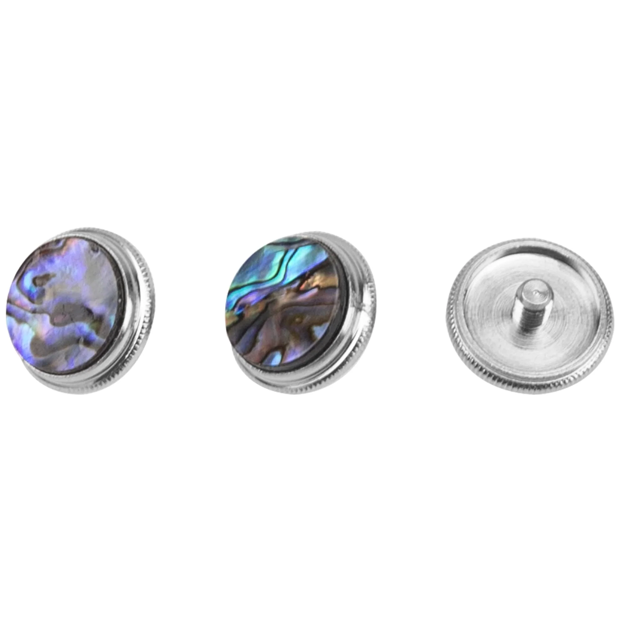 3Pack Yootones Trumpet Valve Finger Buttons Trumpet Key Buttons Caps Replacement Repairing Musical Instruments (Stripes) Stripes - Image 3