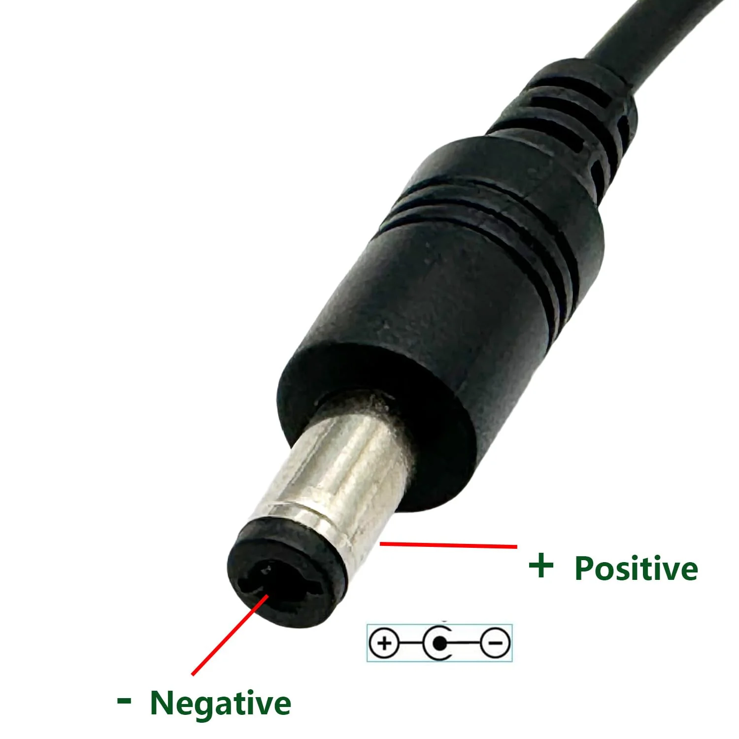 3Pcs DC Power 5.5mm x 2.1mm Reverse Polarity Power Converter Cable Cord for Keyboard Guitar Piano Effect Pedals Speaker Radio - Image 4