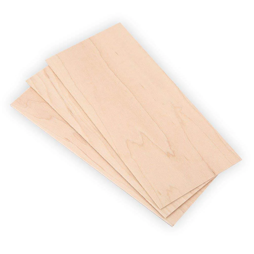 3Pcs Guitar Head Veneers, Maple Guitar Headplate for Guitar Luthiers Replacement Tool Maple Wood Veneer Maple Veneer - Image 8