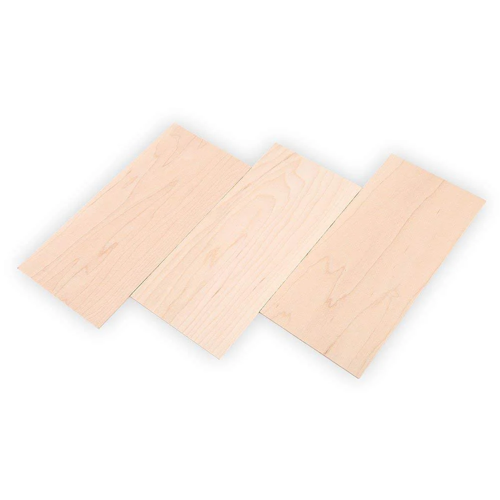 3Pcs Guitar Head Veneers, Maple Guitar Headplate for Guitar Luthiers Replacement Tool Maple Wood Veneer Maple Veneer - Image 9