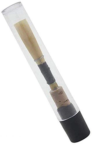 3Pcs Oboe Reeds Medium Soft with Plastic Case/Tube Oboe Reed Woodwind Instrument Accessories Black - Image 2