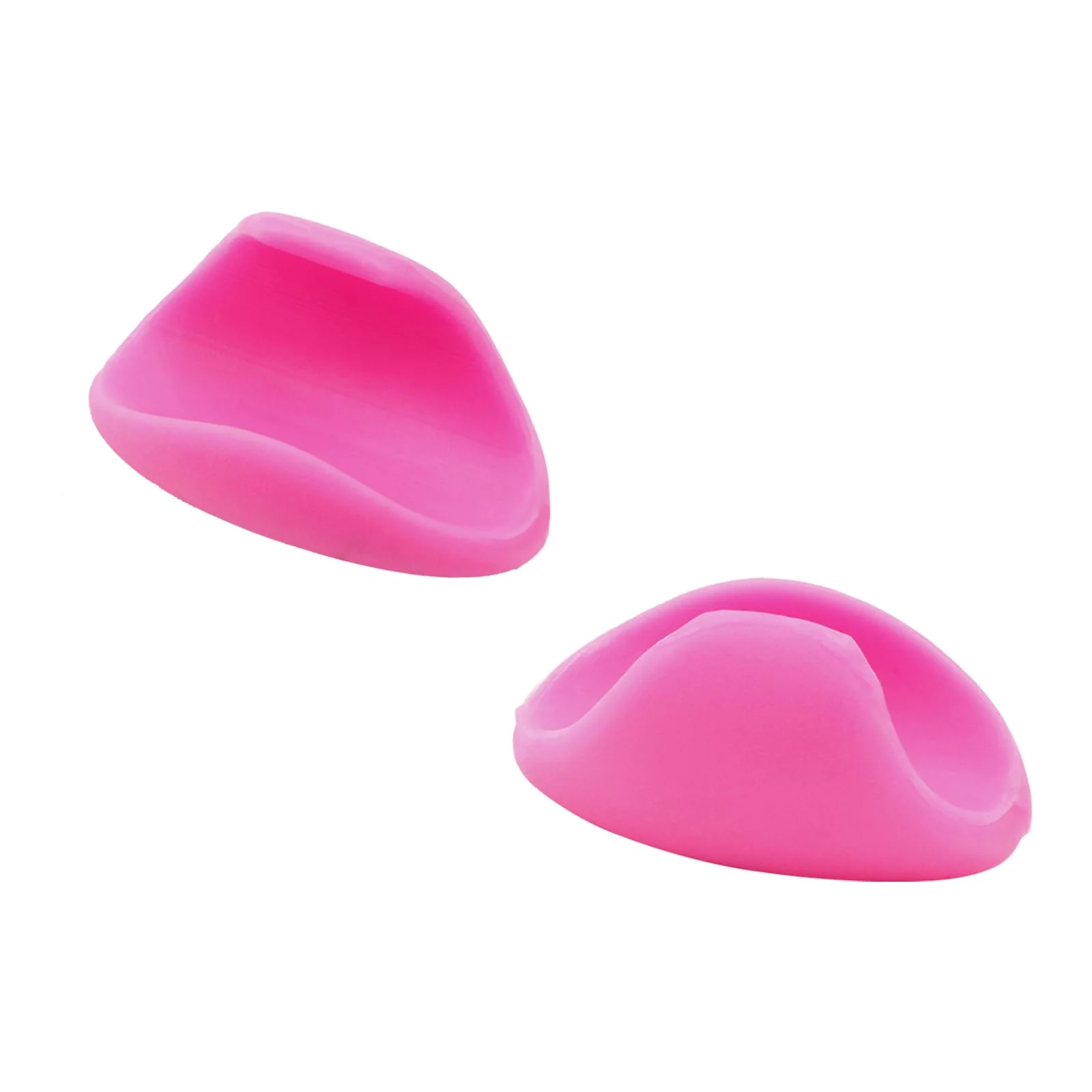 3Pcs Pink Flute Thumb Rest Cushion, Soft Silicone Finger Cover for Flute Wind Instrument - Image 3