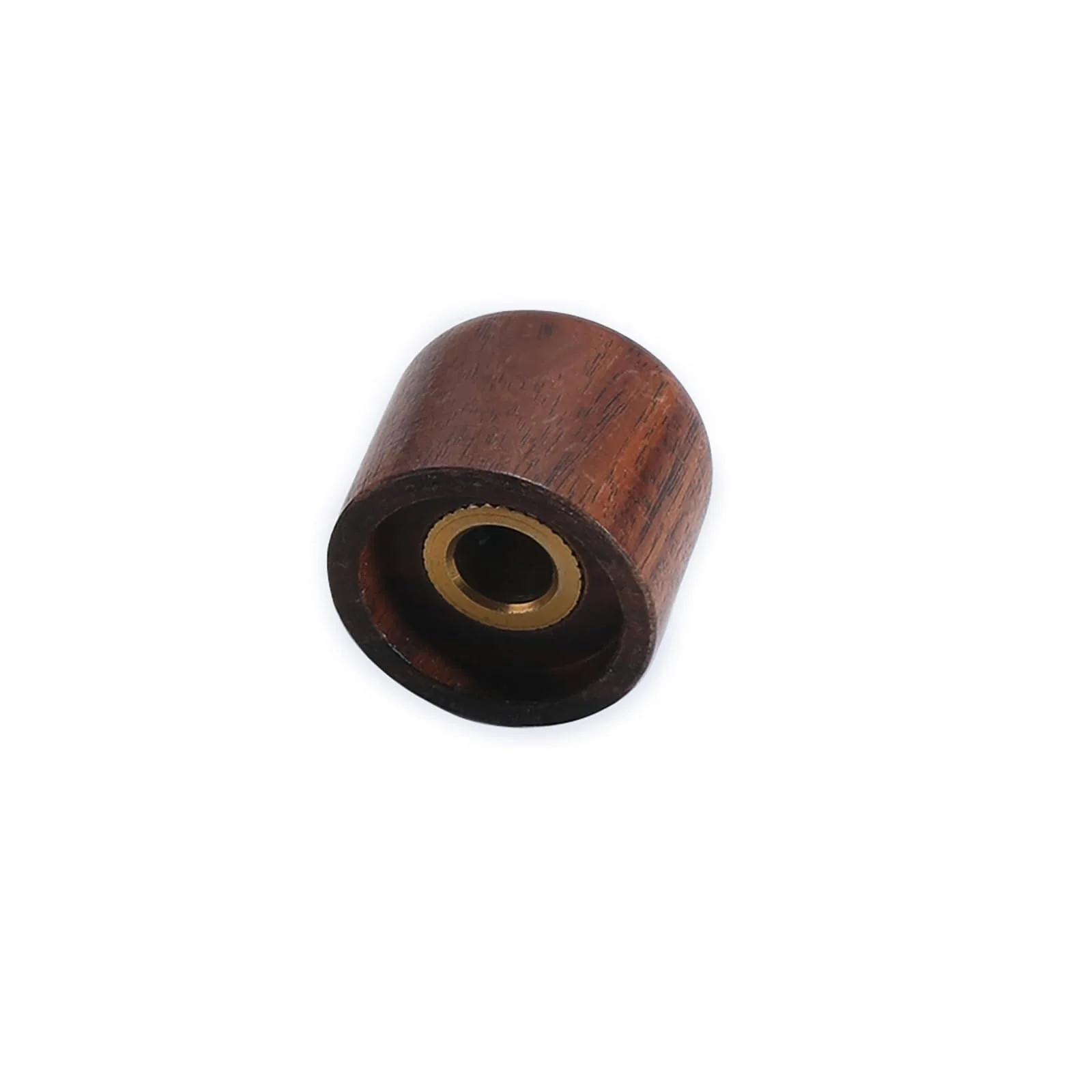 3Pcs Rose Wood Guitar Volume Tone Knobs with Brass Hole Bass Guitar Control Knobs for Strat Telecaster Jazz Les Paul Replacement Parts 3 Piece Rosewood-6.0 - Image 7