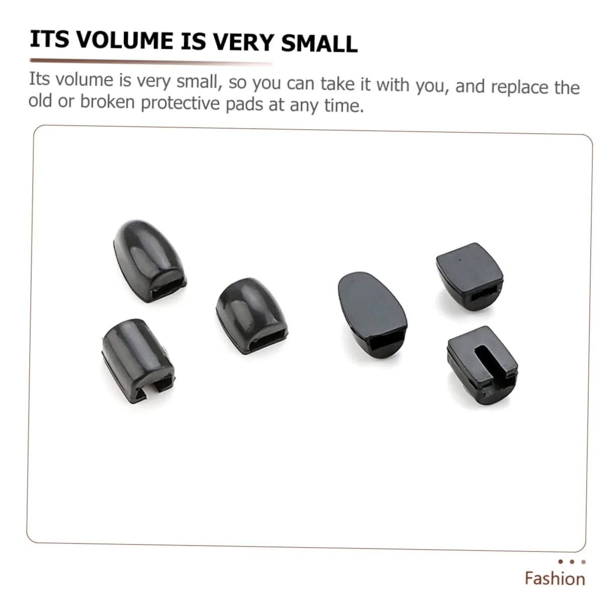 3pcs Sax silicone key saxophone parts accessories saxophone key risers alto sax ligature tenor sax flute accessories silicone sax side key cover thumb Saxphone 2.35X1.45CM Black - Image 4