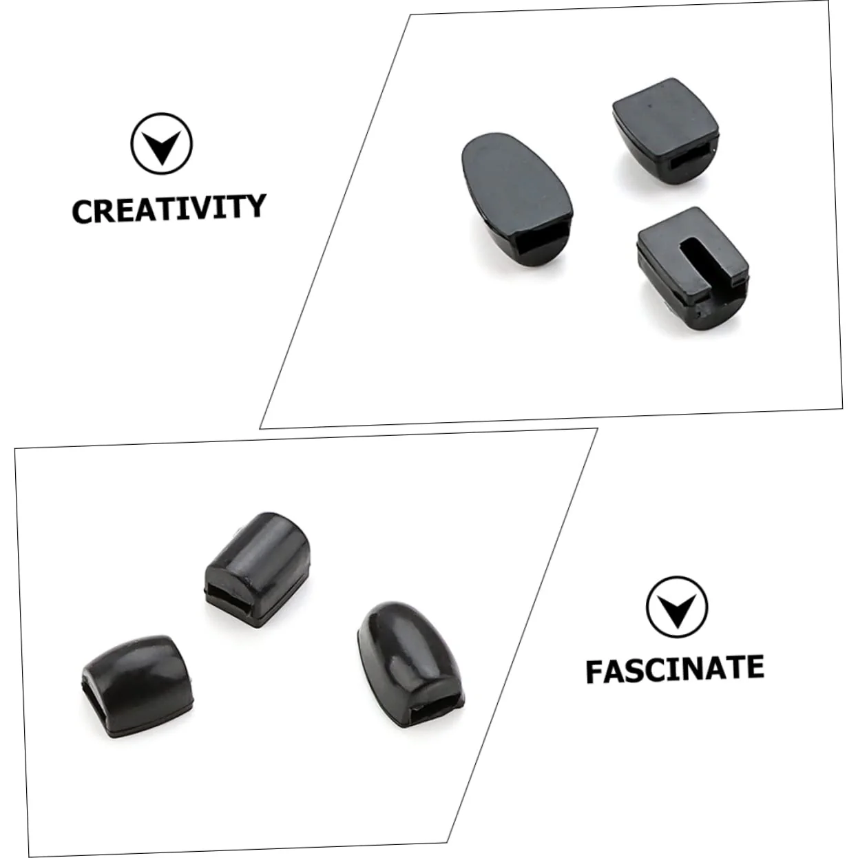 3pcs Sax silicone key saxophone parts accessories saxophone key risers alto sax ligature tenor sax flute accessories silicone sax side key cover thumb Saxphone 2.35X1.45CM Black - Image 5