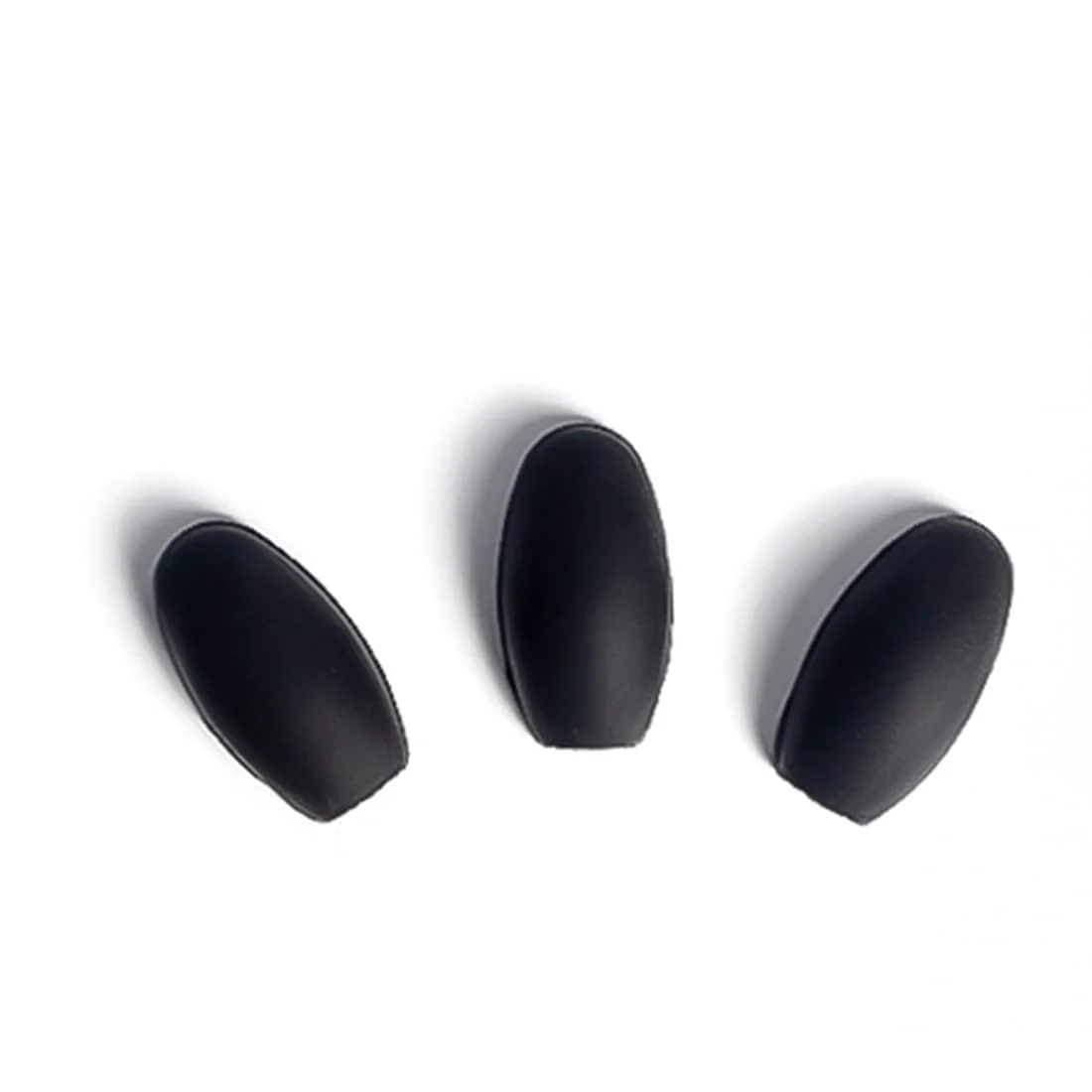 3Pcs Saxophone Rubber Thumb Rest, Black Silicone Thumb Rest Palm Key Risers Finger Protector, for Alto Tenor Soprano Sax Key Pad Accessories - Image 6