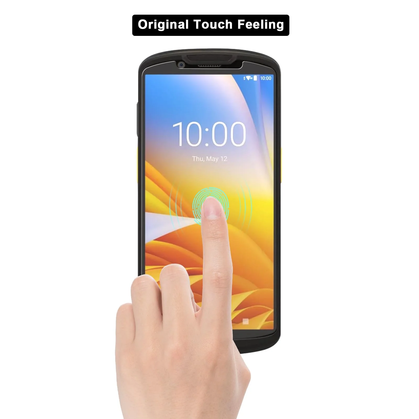 3pcs Tempered Glass Screen Protector for Zebra Symbol TC53 TC58 Handheld Barcode Scanner Mobile Computer, 9H Scratch-Resistant HD Protective Film - Image 5
