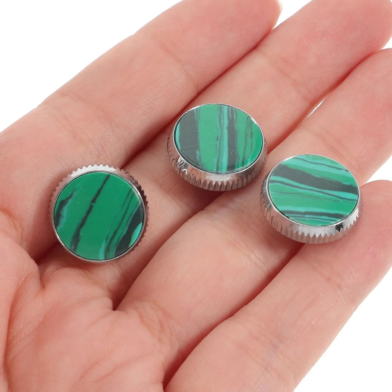 3pcs Trumpet Valve Finger Buttons Trumpet Key Buttons Replacement Repairing s Wind Accessories - Image 3