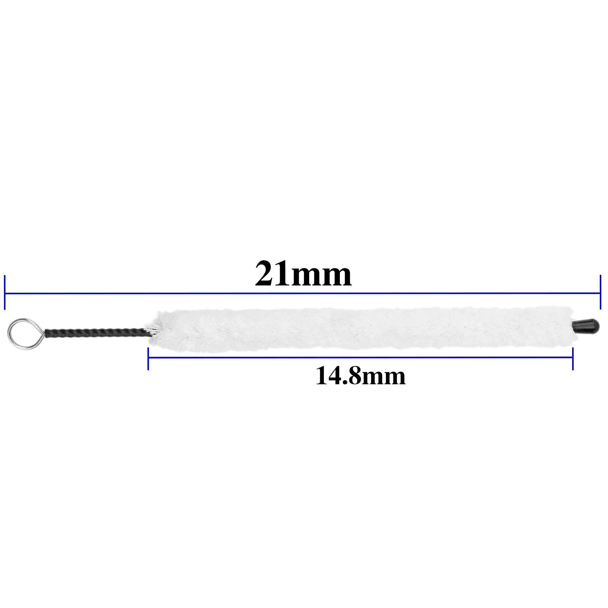 3Pcs Yootones Piccolo Cleaning Brush Swab Cleaner Tools L21mm for Piccolo Instrument - Image 6