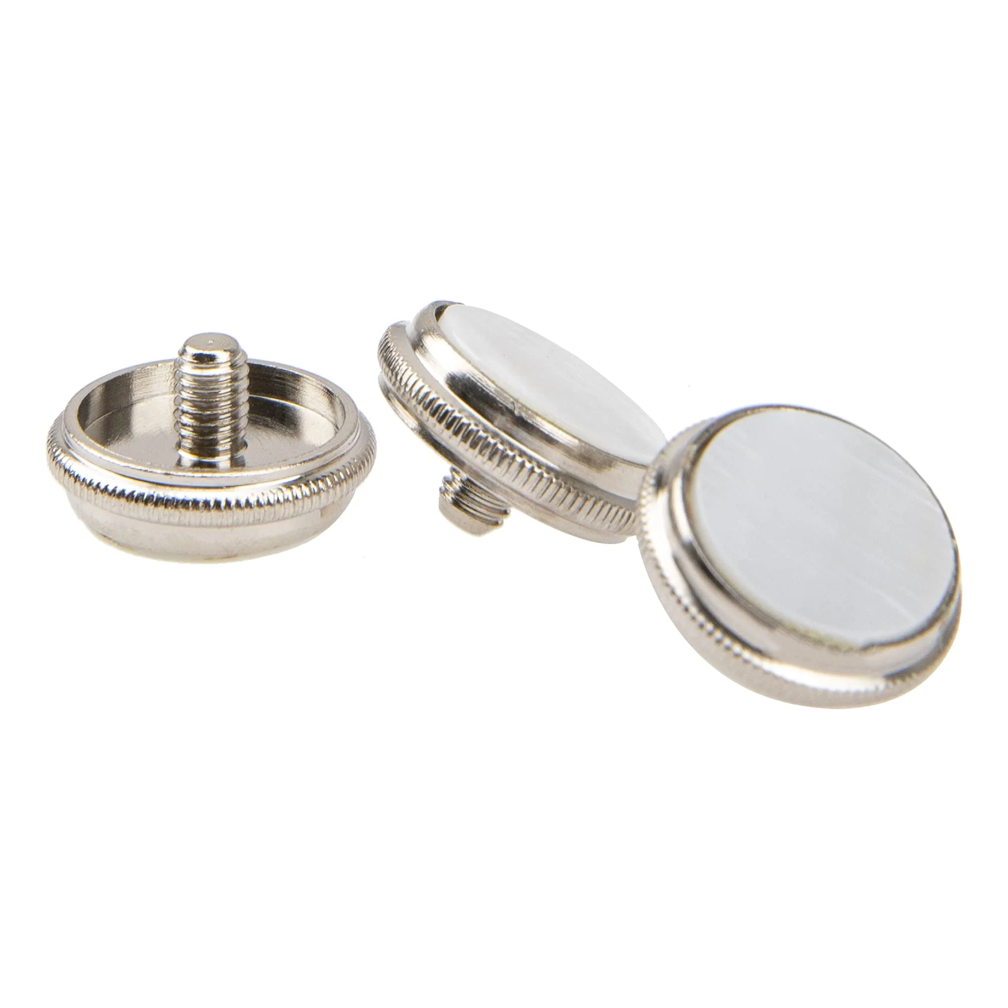 3Pcs Yootones Trumpet Valve Finger Buttons Musical Instruments Accessories Compatible with Trumpet Finger Button Musical Instruments Replacement Parts (White) White - Image 5