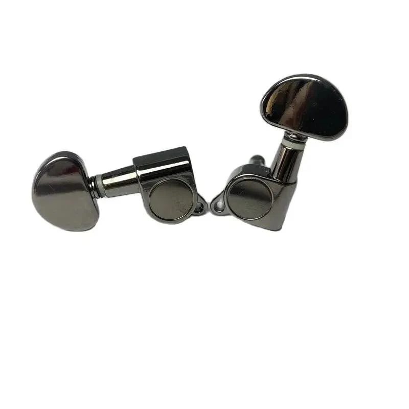 3R3L Guitar Machine Heads Tuning Pegs Keys Heads Black Nickel Finish, MS-TP101 - Image 2