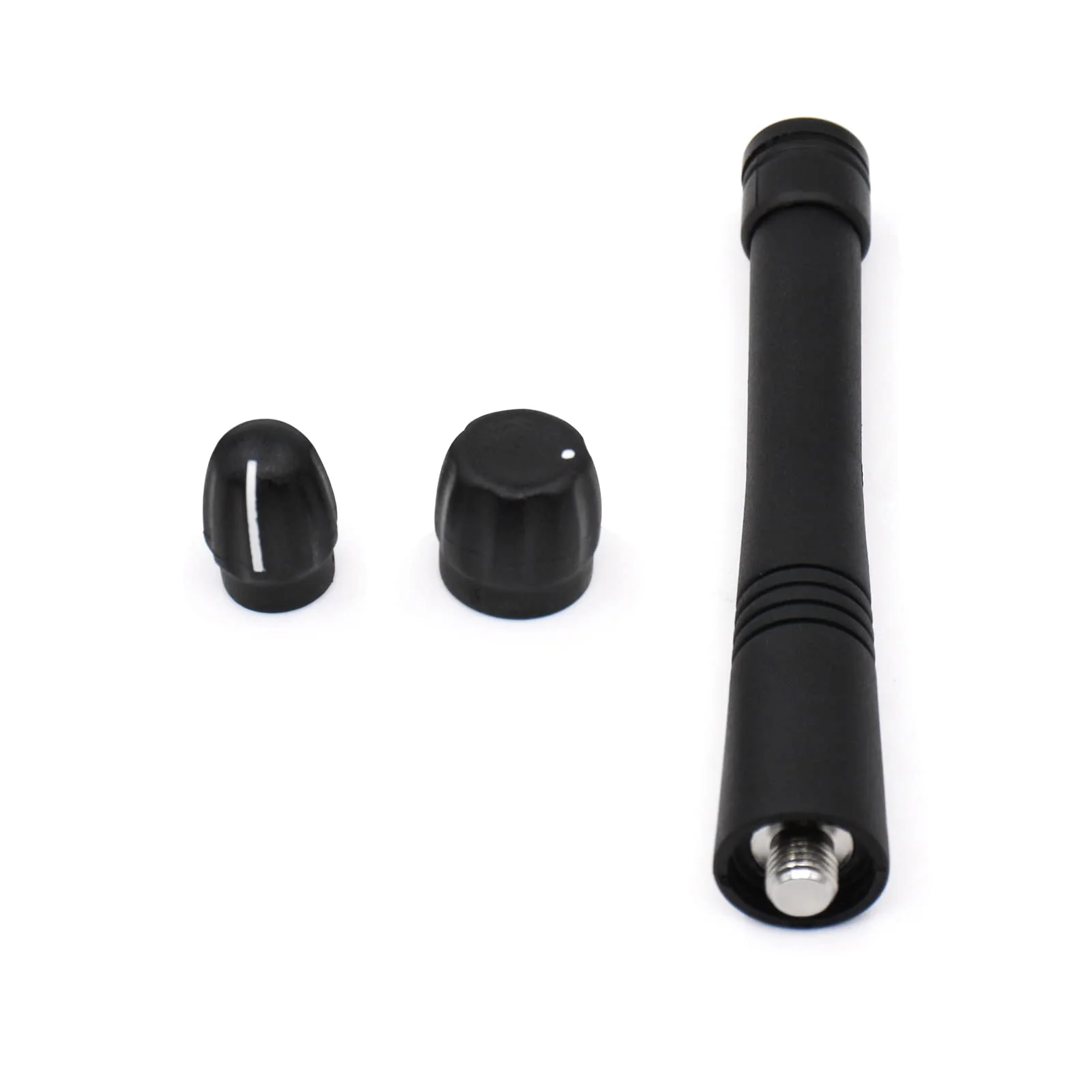 3Set VHF Stubby Antenna & Volume Knob + Channel Knob Cap for Motorola Radios CP200 CP200d CP150 CP040 PR400 HT750 HT1250 HT1550 PR860 EX500 EX600 Walkie Talkie Replacement Accessories - Image 5