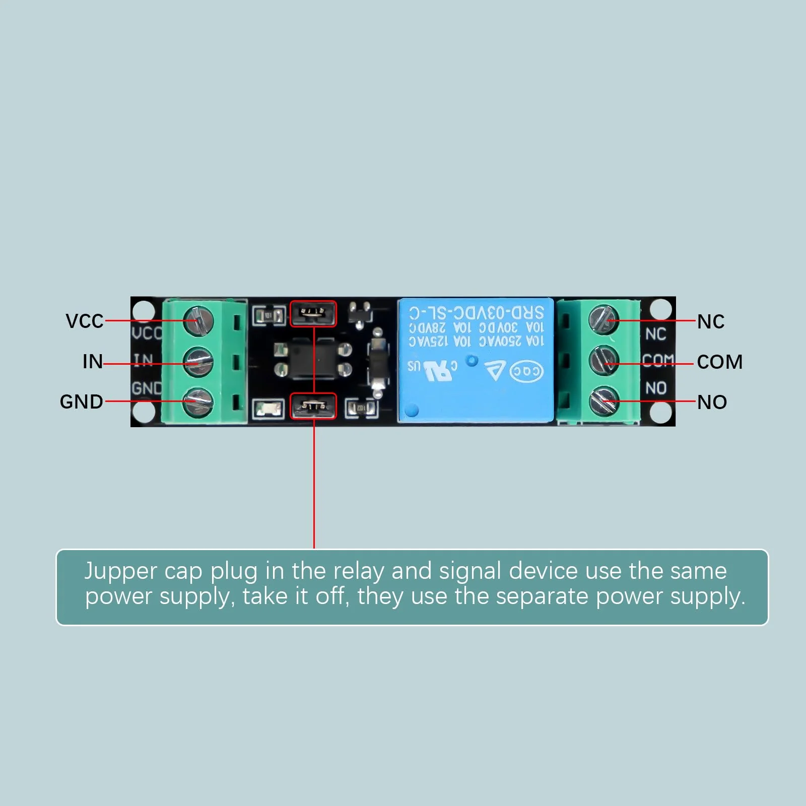 3V Relay Power Switch Board AYWHP 6 Pieces 1 Channel Relay Power Switch Module Optocoupler Optoisolation High Level Trigger for IOT ESP8266 Microcontroller Development Board - Image 4