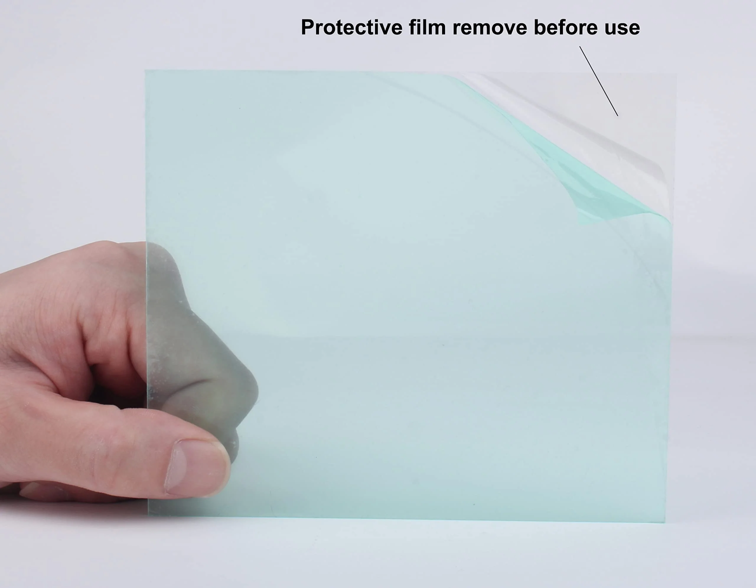 4.33''x3.54'' Welding Helmet Hood Clear Lens Cover, Universal Welding Protective Lens Replacement (20pcs) 4.33" x 3.54" - Image 5