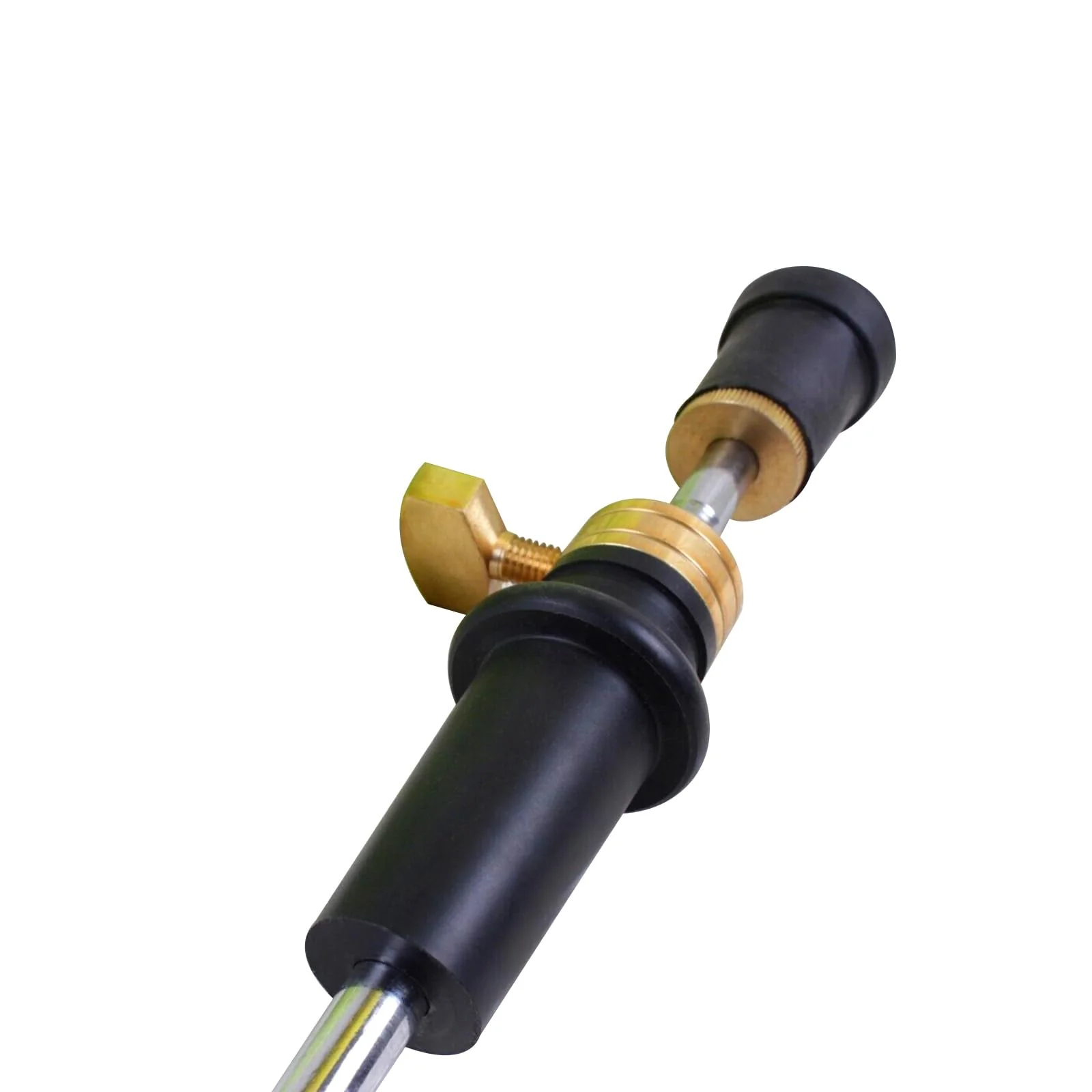 4/4 3/4 Upright Bass Endpin Metal Stick And Ebony Wood Bottom Strong Light Rubber Bottom 4/4 - Image 3