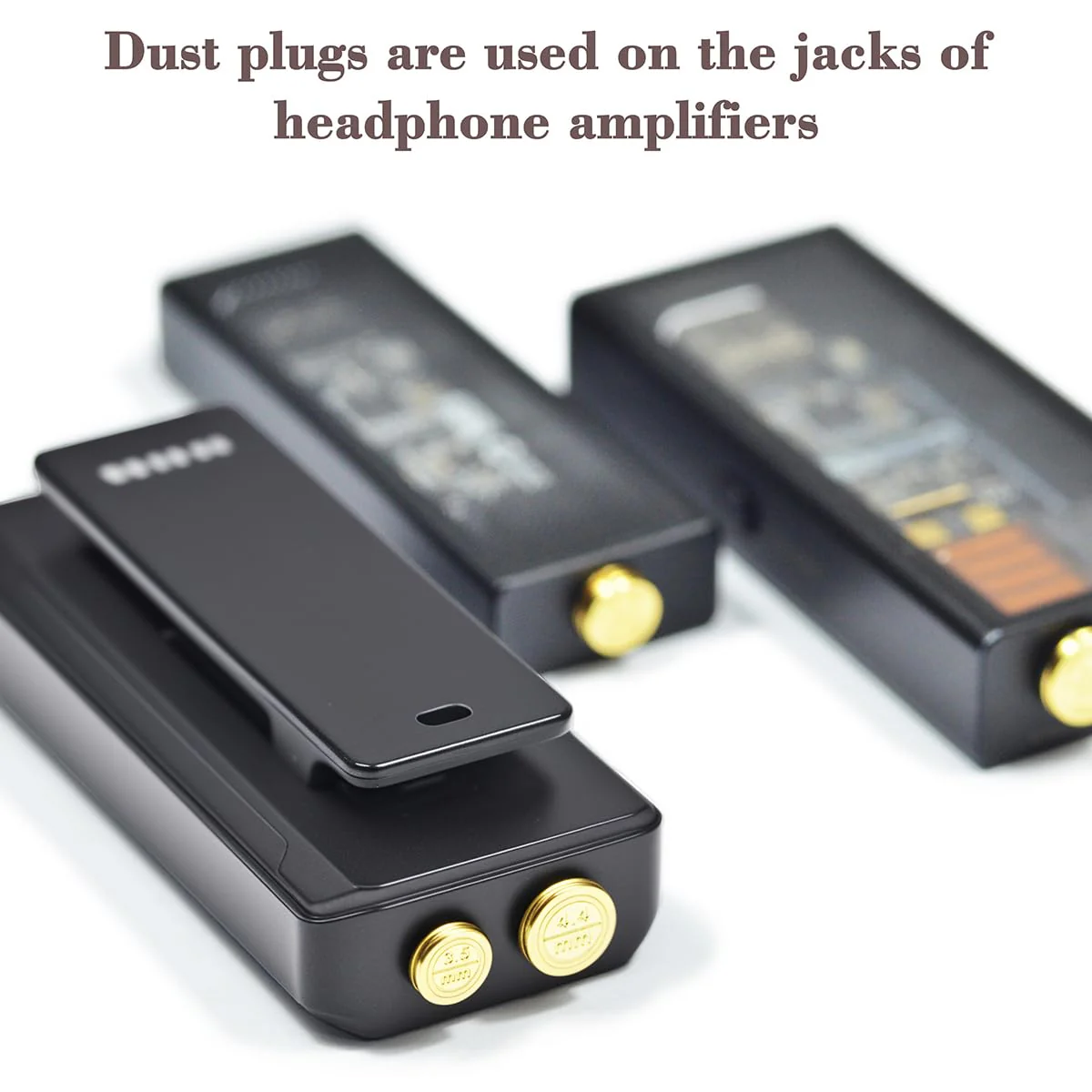4.4mm 3.5mm Audio Jack Dust Plugs, Dual Silicone Ring Sealing Design, Compatible with MP3 MP4 Players Featuring 3.5mm/4.4mm Ports, DAC Amplifier, Power Amplifier, and Adapter (3.5mm+4.4mm Dust Plugs) 3.5mm+4.4mm Dust Plug - Image 5