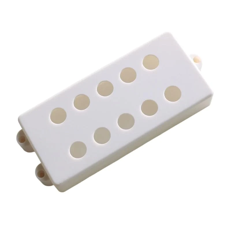 4/5/6 String Bass Guitar Pickup Covers Set Fit For MusicMan Bass (Whiet 5 String Covers (2pcs)) Whiet 5 String Covers (2pcs)