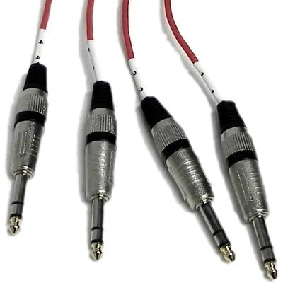 4 Channel 1/4" TRS Snake Cable - 10 Feet Long - Serviceable Ends - Pro Audio Effects Snake for Live Live, Recording, Studios, and Gigs - Patch, Amp, Mixer, Audio Interface 10' 10 Foot - 4 Channel - Image 3