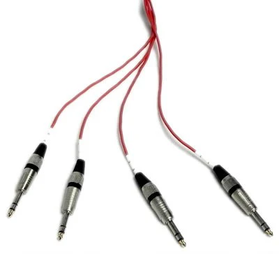 4 Channel 1/4" TRS Snake Cable - 10 Feet Long - Serviceable Ends - Pro Audio Effects Snake for Live Live, Recording, Studios, and Gigs - Patch, Amp, Mixer, Audio Interface 10' 10 Foot - 4 Channel - Image 4