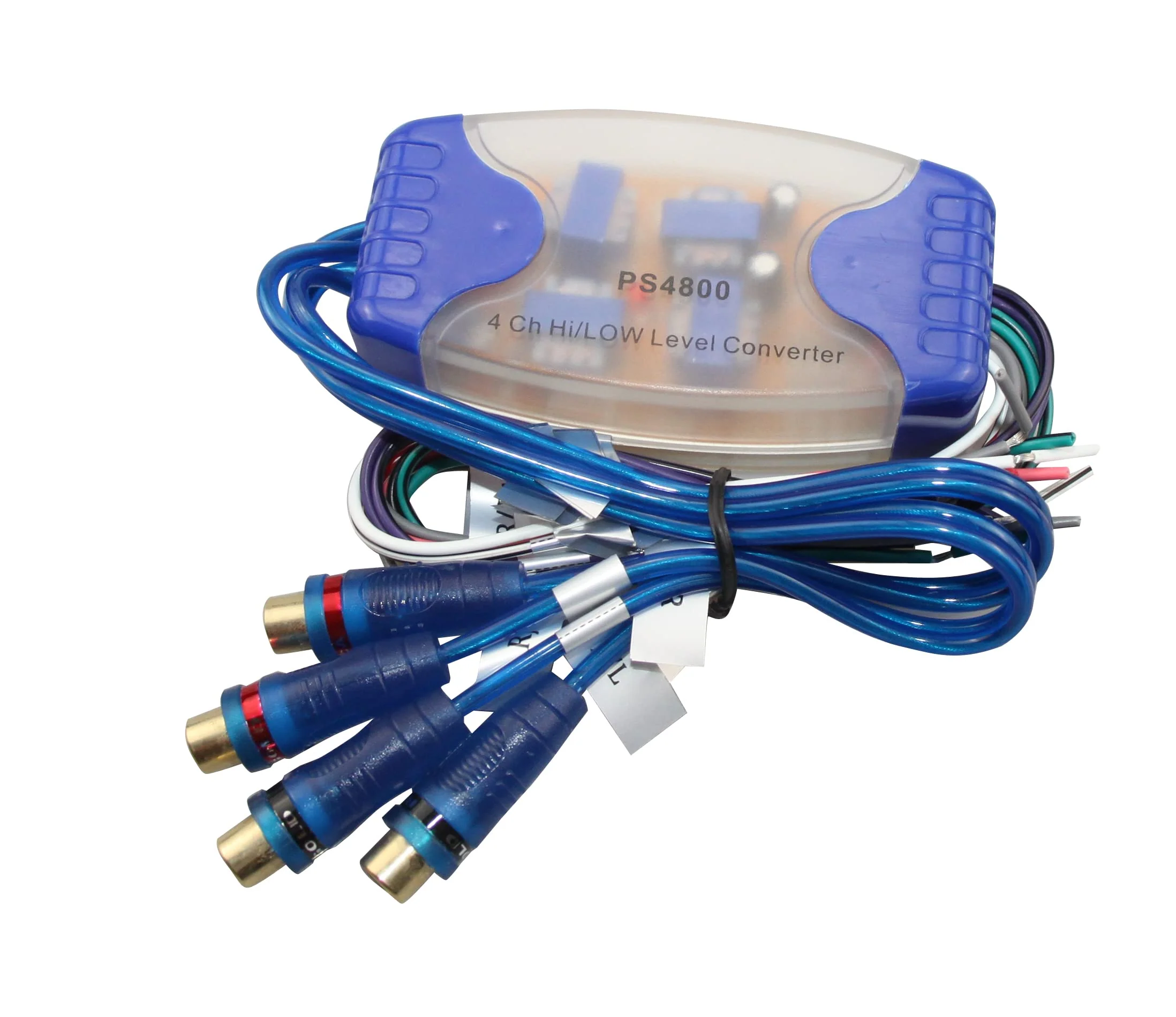 4 Channel Line Out Converter Hi to Low Level RCA Output PS4800 Car Audio Parts - Image 5
