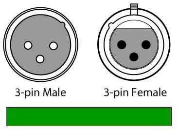 (4) CHAUVET 10 Foot Male to Female 3 Pin DMX Lighting Effect Cables | DMX3P10FT - Image 2