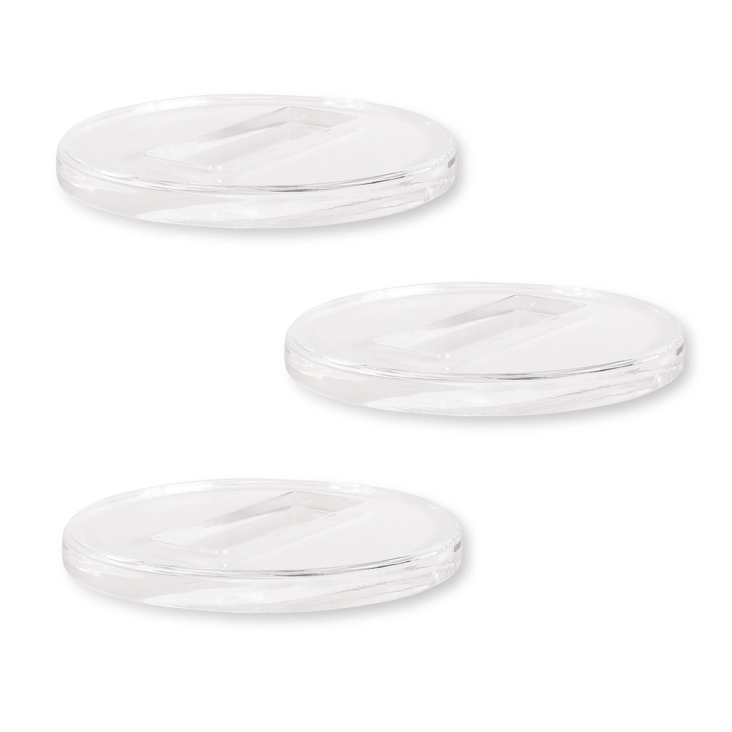 4" Clear Piano Caster Cups for Grand Piano and Baby Grand Piano by Blue Akilades - 3 Pack Invisible Design with Dust Cloth - Image 6