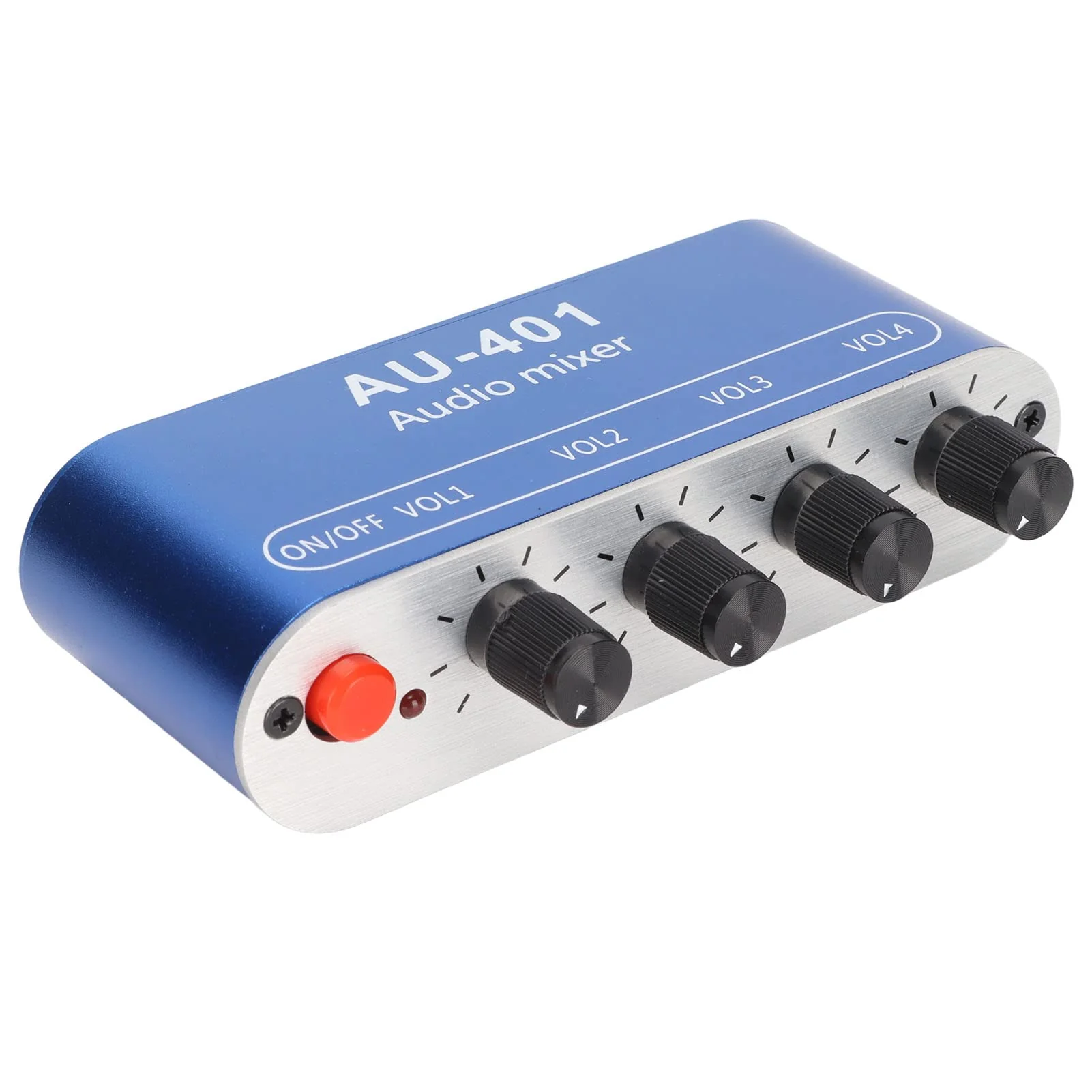 4 in 1 Out Mixer Stereo Switcher, Volume Adjustment Sound Mixer Selector, Mini DIY Headphones Amplifier, for PC Laptop Headphone Mobile Phone - Image 4