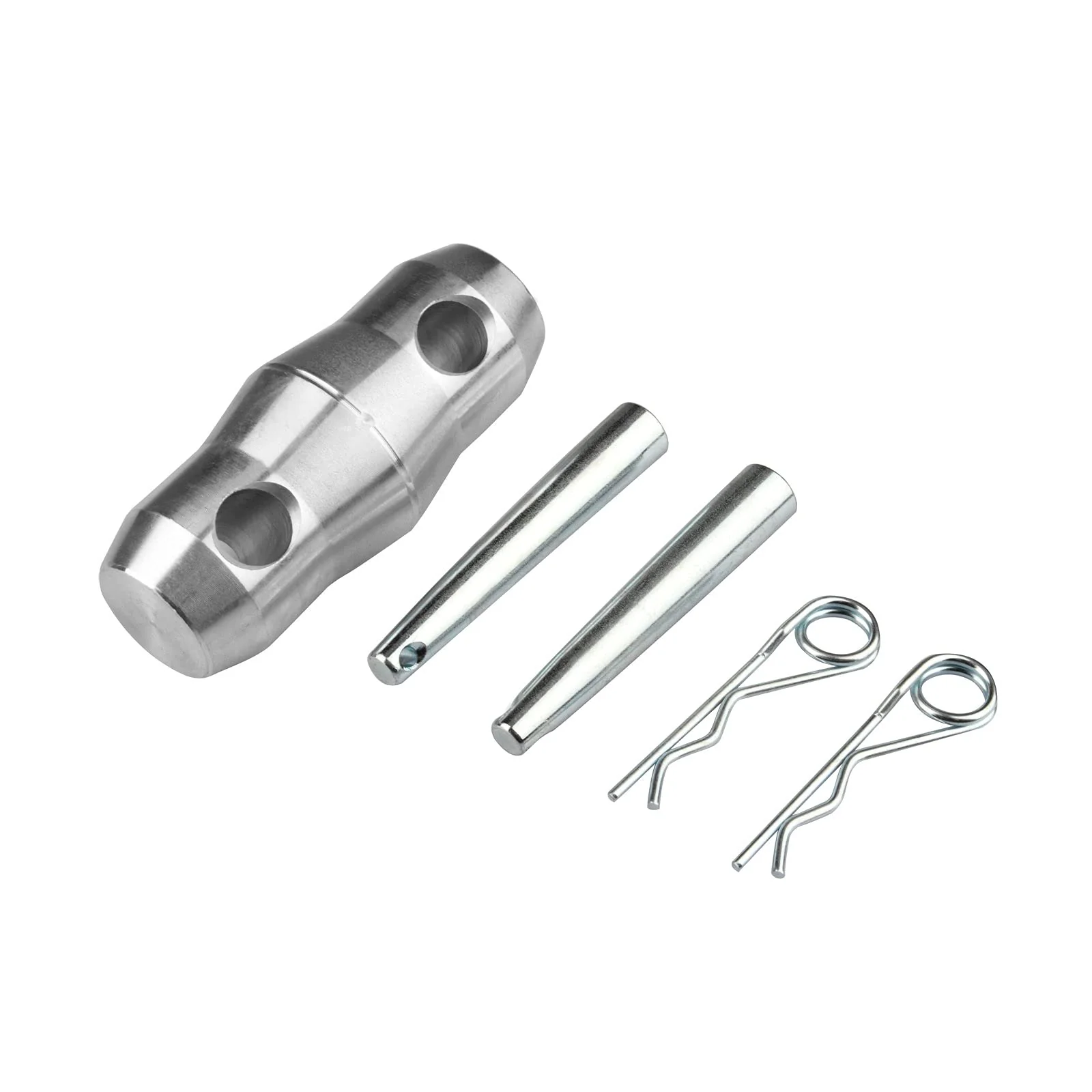 4 Pack Aluminum Double Ended Conical Coupler with Clips Pin, DJ Stage Truss Clamp - Fit F34 F33 - Image 3