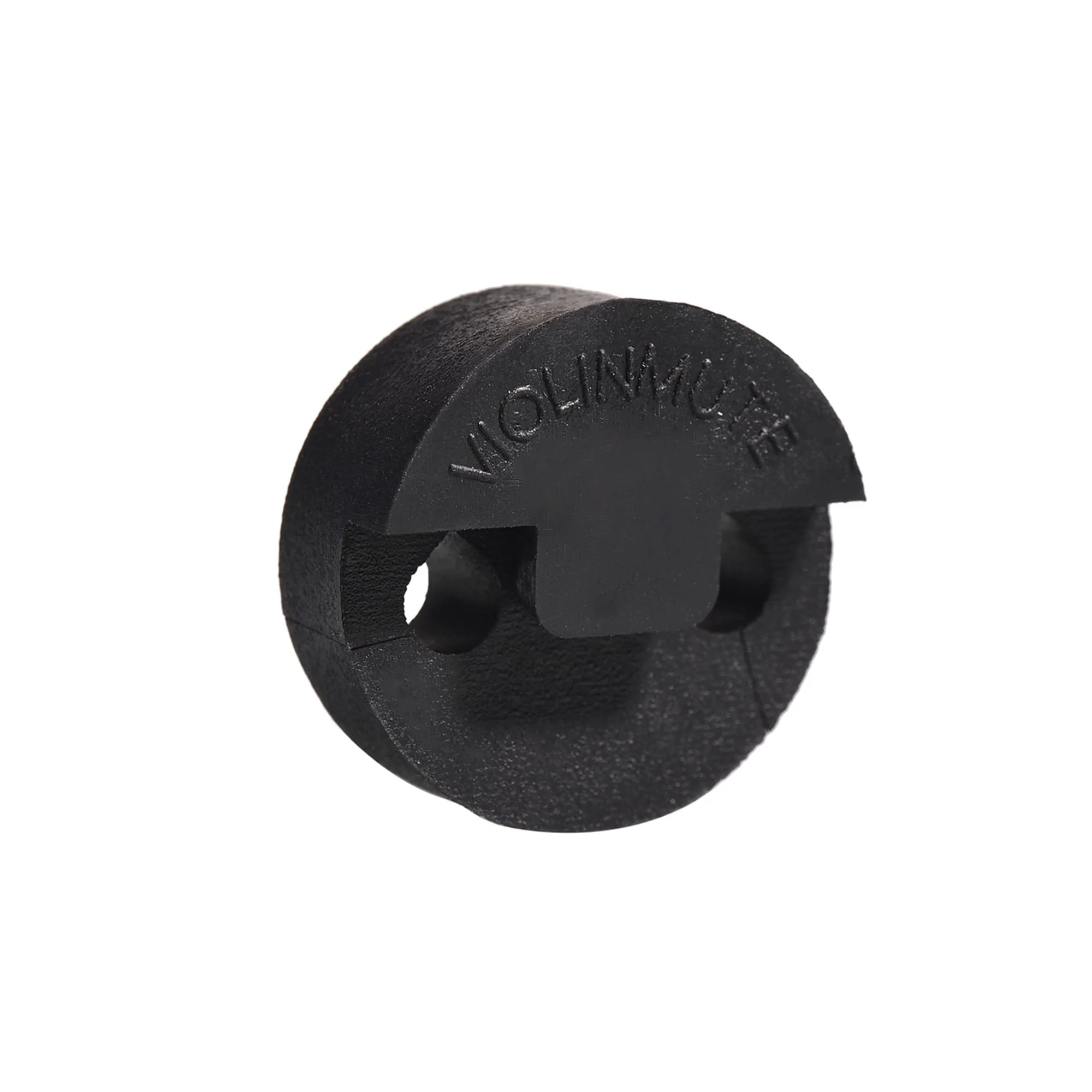 4 Pack Violin Mute Small Viola Mute, Practice Mute Silencer, Round Tourte Style, Black Rubber Pack of 4 - Image 2