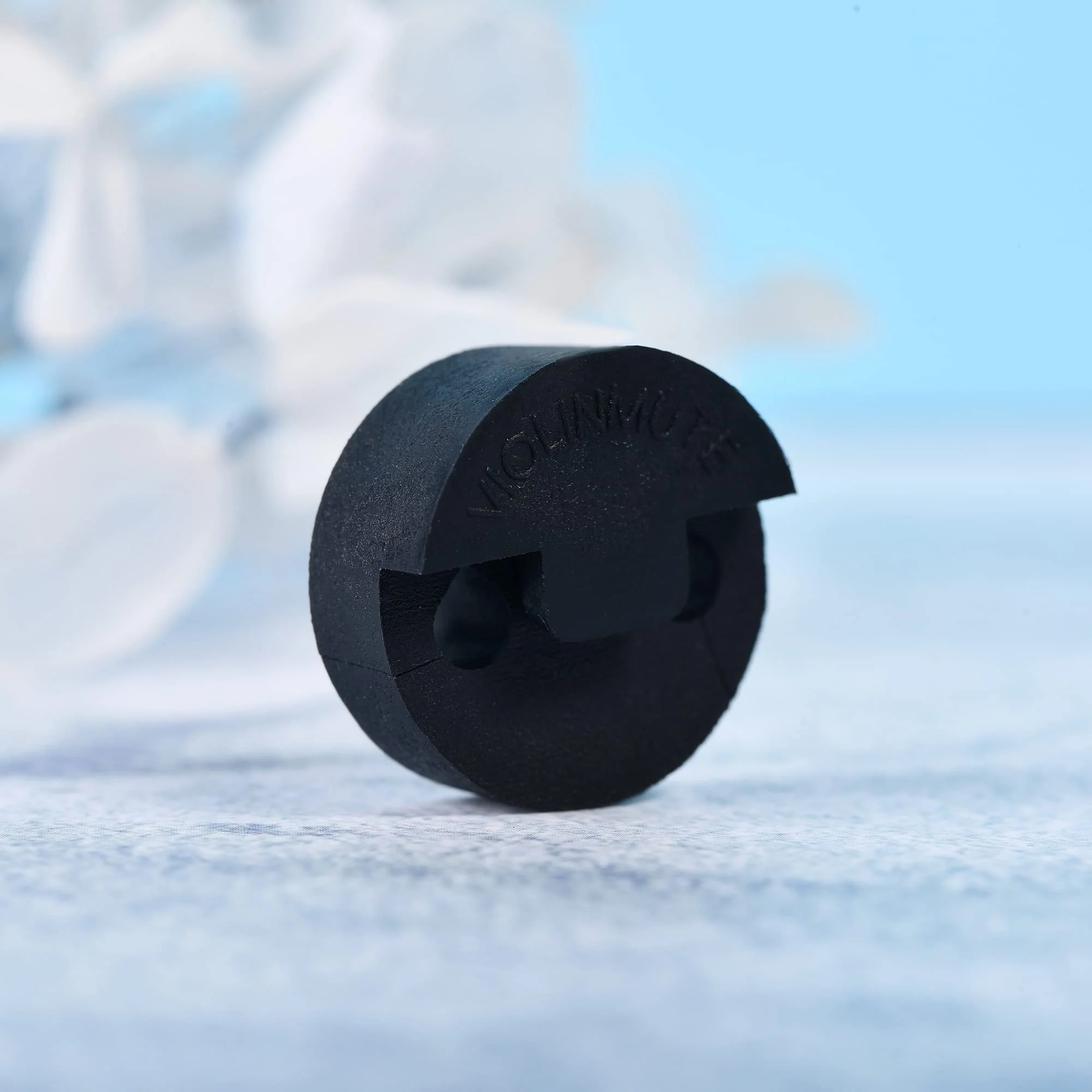 4 Pack Violin Mute Small Viola Mute, Practice Mute Silencer, Round Tourte Style, Black Rubber Pack of 4 - Image 7