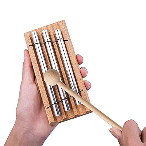 4 Pcs Wood Percussion Sticks 8.7" Xylophone Mallets Sticks Glockenspiel Mallets for Xylophone Glockenspiel Bells Chime Woodblock Drum - Image 6