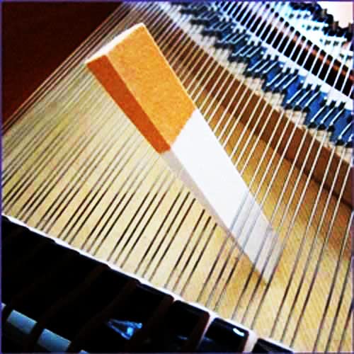 4 Pieces Piano Mutes Tool Wool Felt Wedge Mute Professional Upright/Grand Piano Tuning Maintenance Kit - Image 6