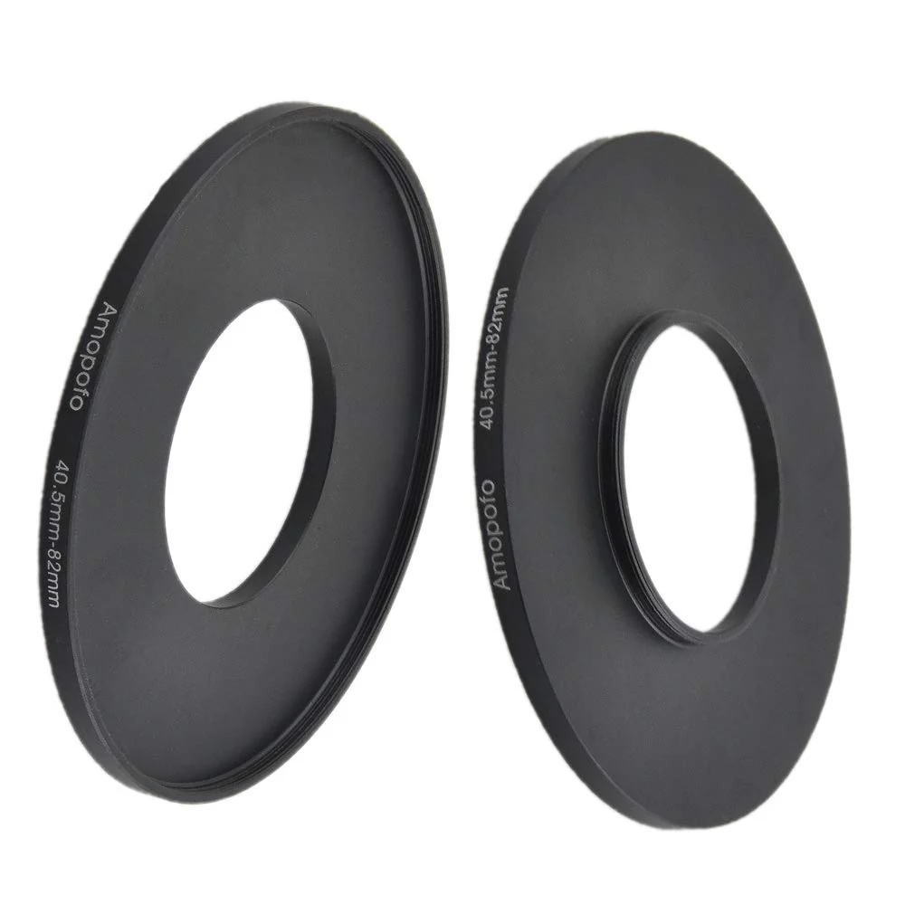 40.5-82mm/40.5mm to 82mm Step Up Ring Filter Adapter for UV,ND,CPL,Metal Step Up Ring Adapter - Image 2