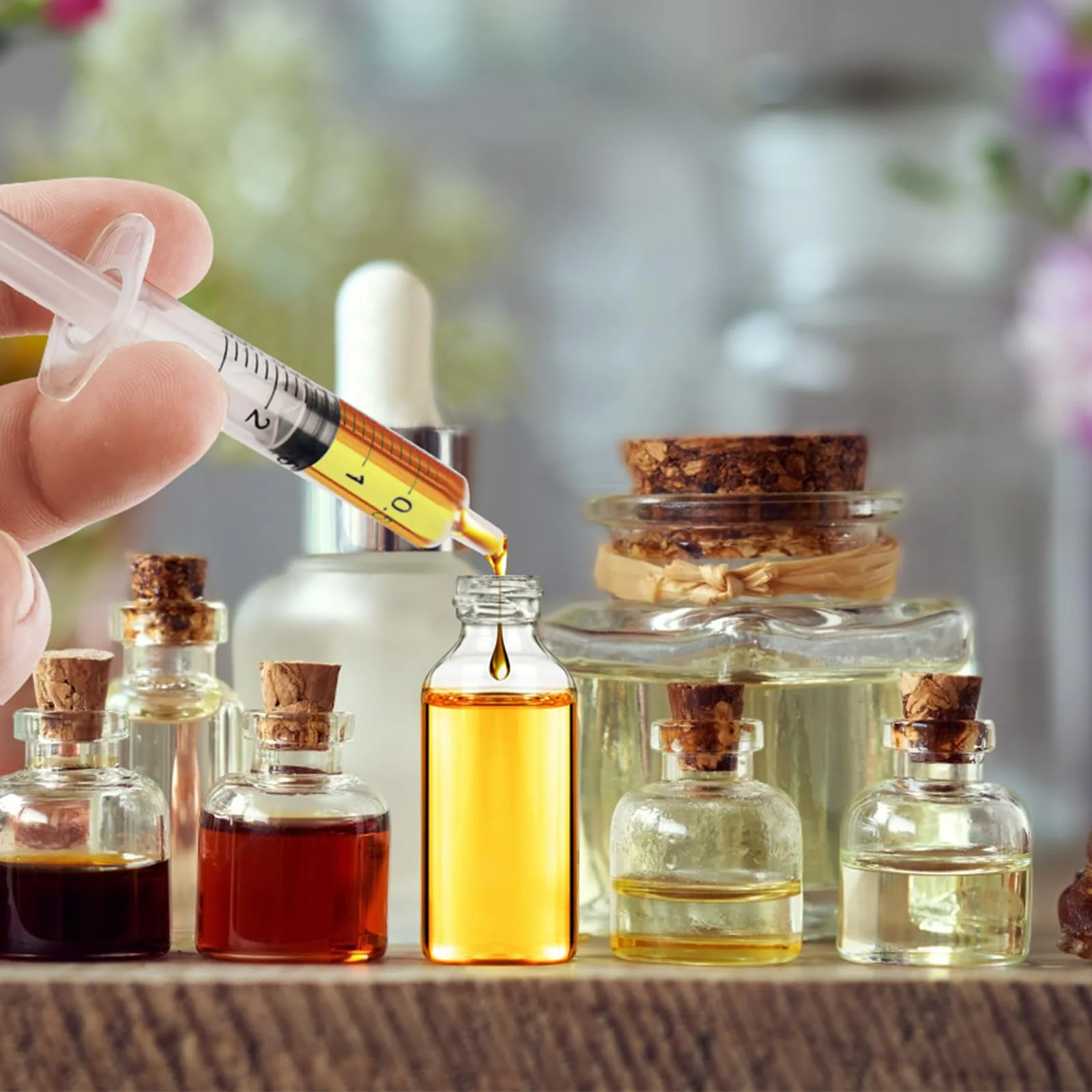 40 Stück Spritzen 2.5 ml, Einwegspritzen Ohne Nadel Kolostrum Spritze Dosierspritze Flüssigkeitsmaß Spritzen für wissenschaftliche Gießen, Nachfüllen, Füttern von Haustieren - Image 5