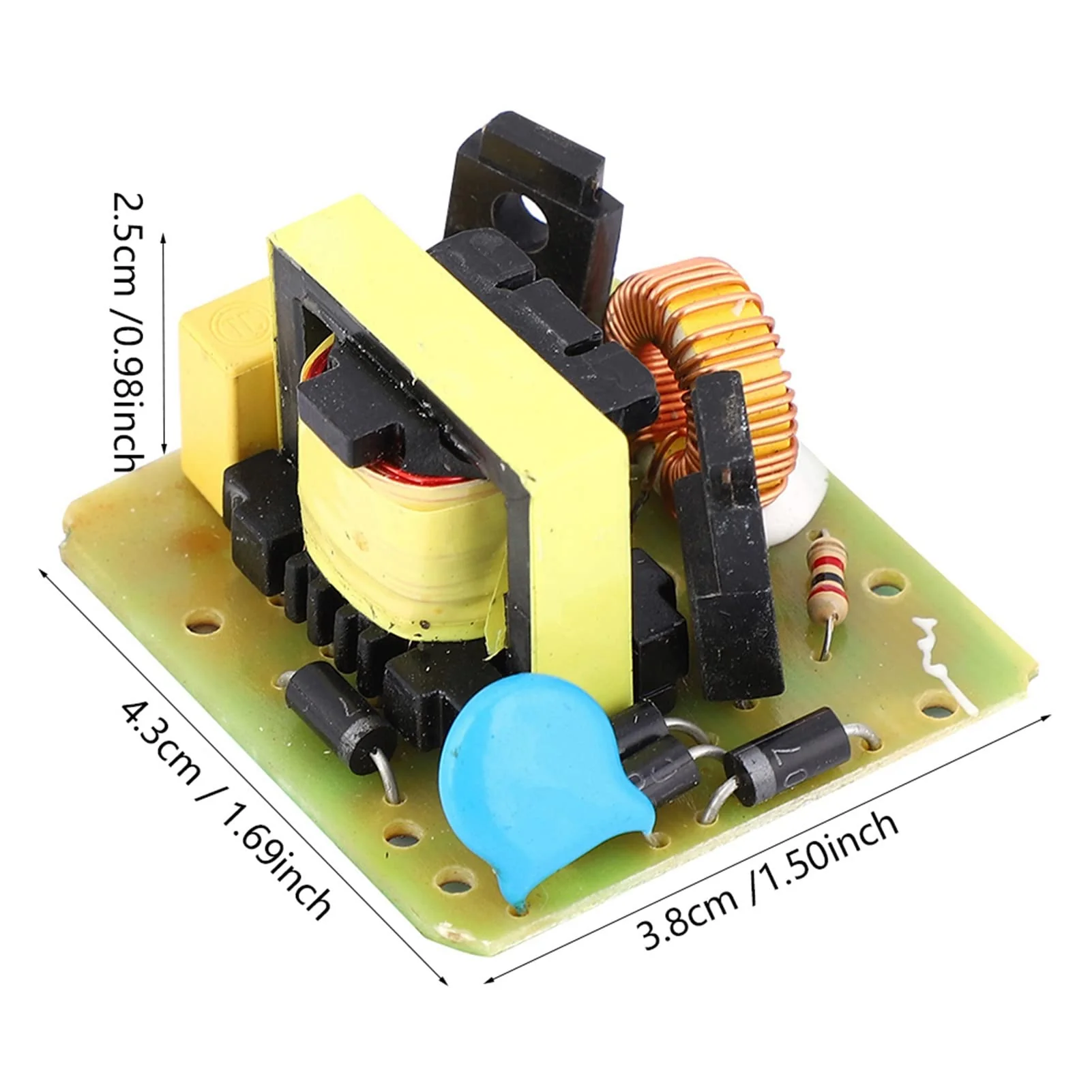 40 W DC AC Inverter Power, Stainless Steel M6 Nuts And Washers Supply 12 V To 220 V Step Up Transformer Boost Module - Image 3