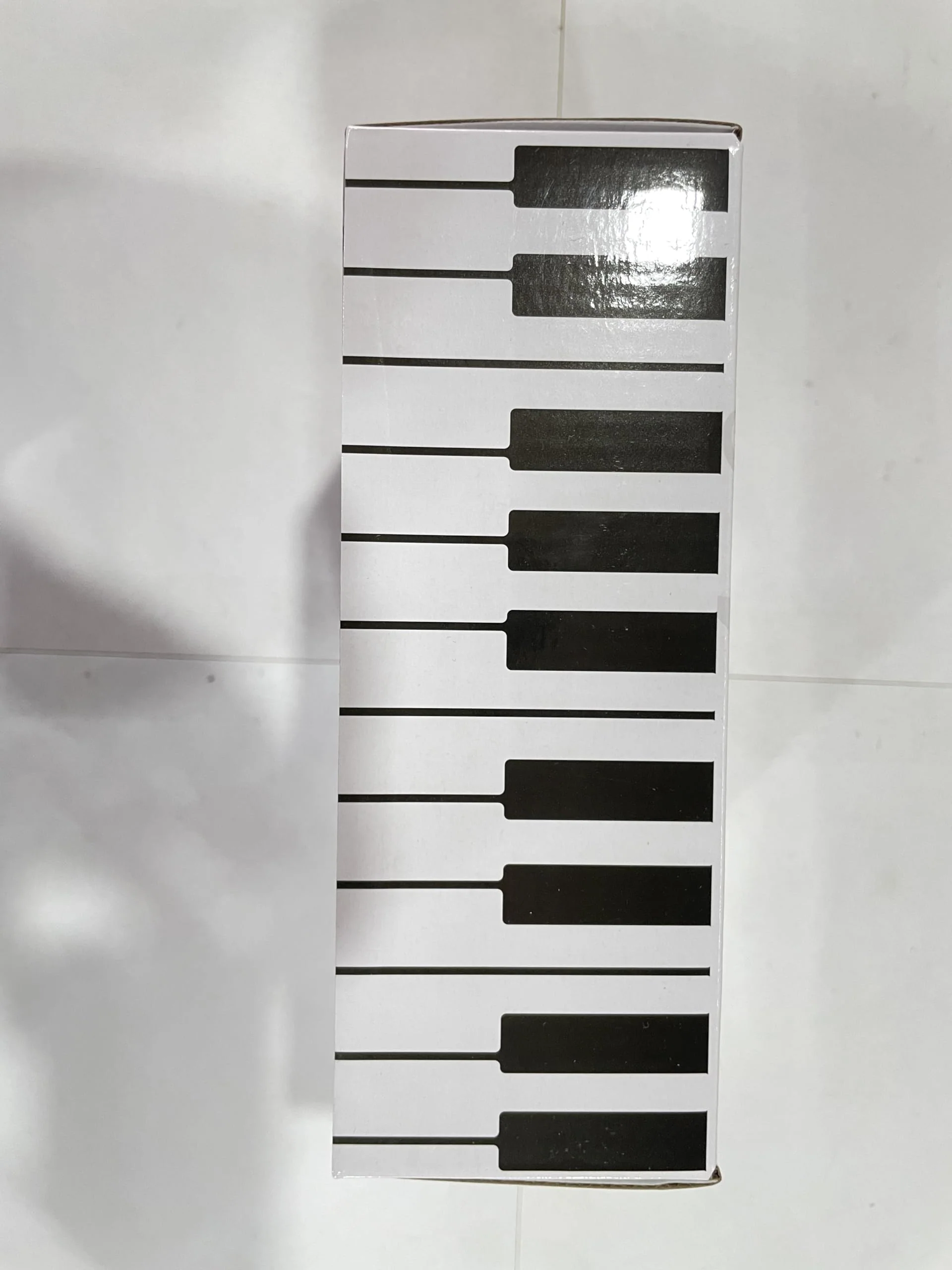 49 Key Roll Up Keyboard Piano, Portable Digital Electric Foldable Piano Keyboard, Rechargeable, 8 Tones, 6 Educational Demo Songs, for Beginners Gift (Rainbow) Rainbow - Image 13