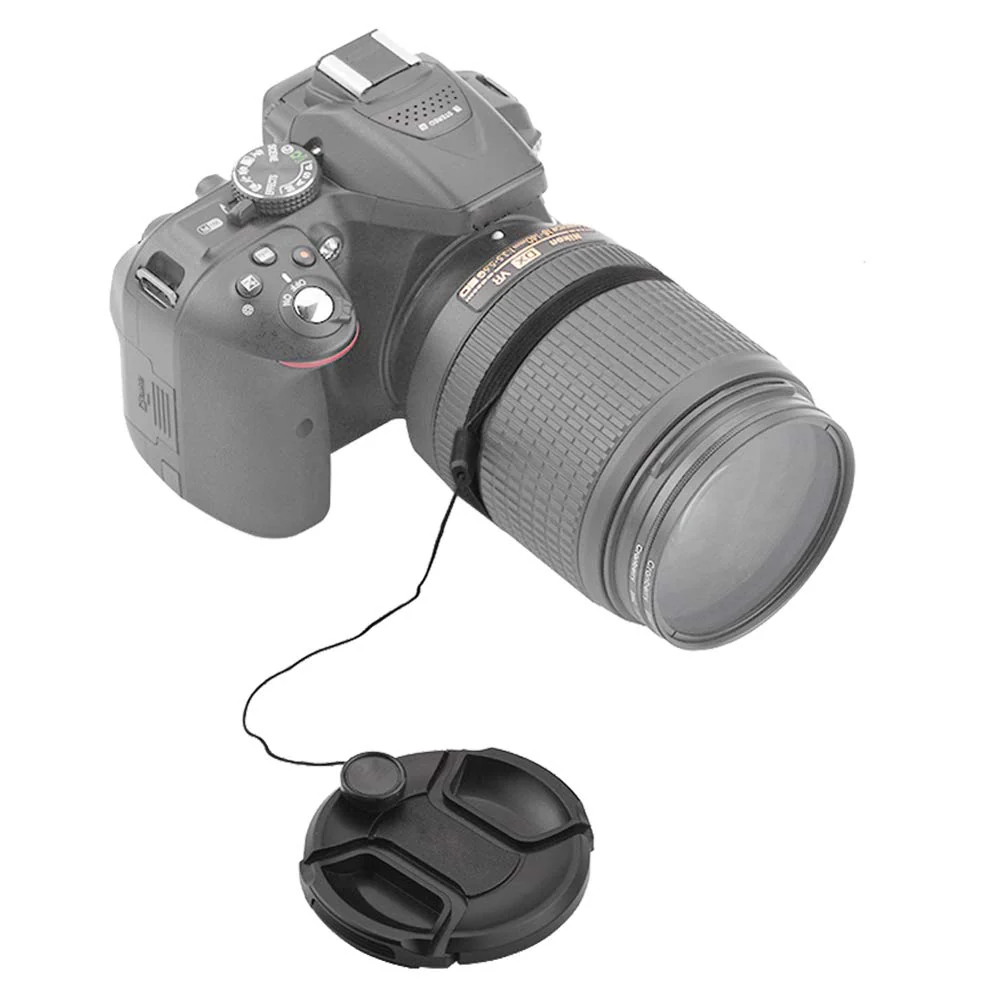 49mm Lens Cap Cover Compatible for Canon EOS M50 EF-M 15-45mm f/3.5-6.3 is STM Lens,for EOS M200 M50 M5 M6 Mark II M100 Camera HUIPUXIANG [2 Pack] - Image 5