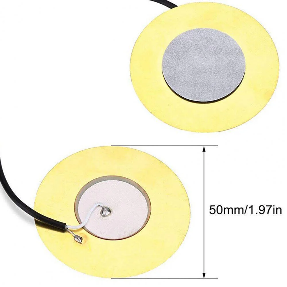 4PACKS 50MM Guitar Pickup Piezo Transducer Prewired Amplifier With 6.35MM Output - Image 8