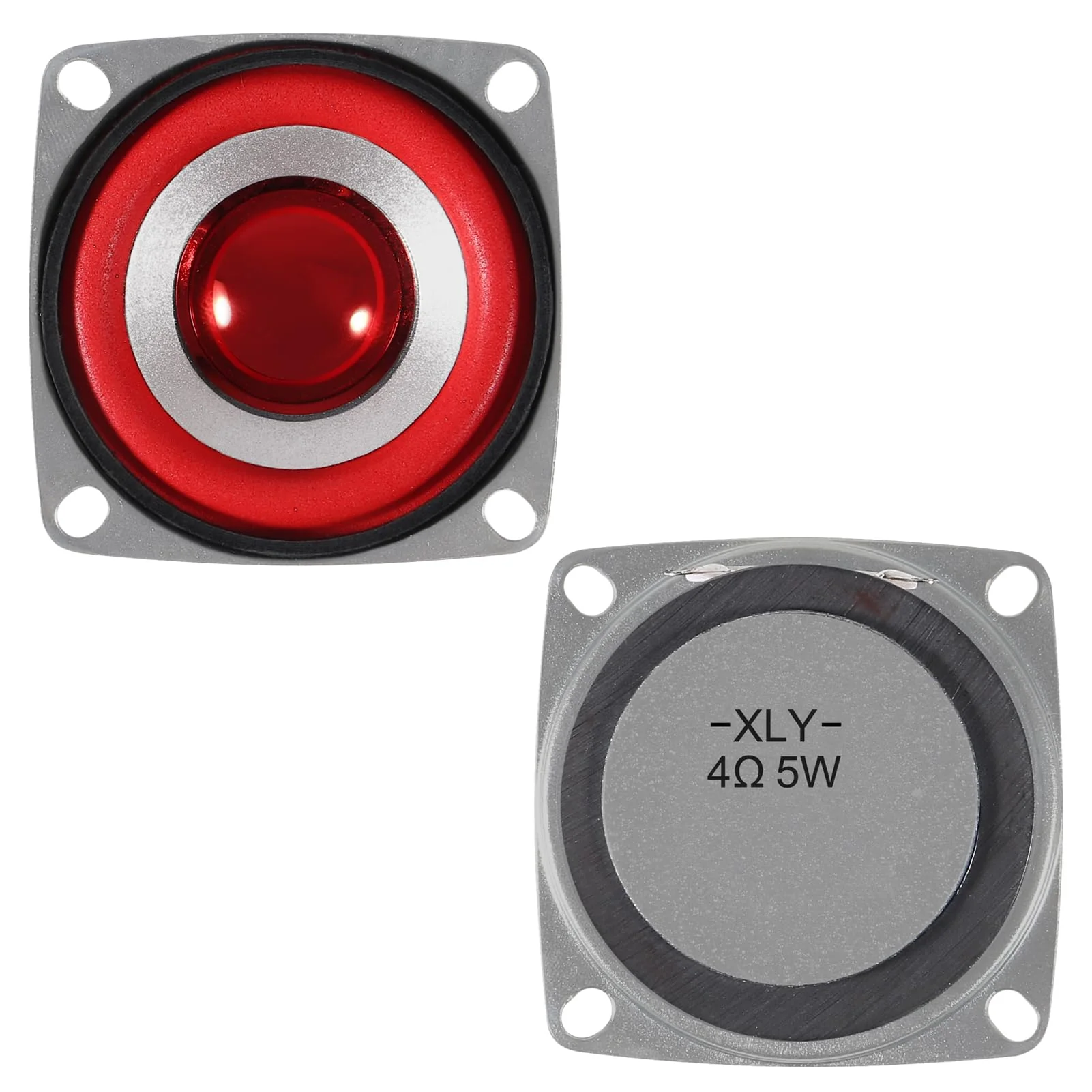 4pcs 4Ohm 5W Full Range Audio Speaker Stereo Woofer Loudspeaker for Arduino Replacement (4pcs) 4pcs - Image 2