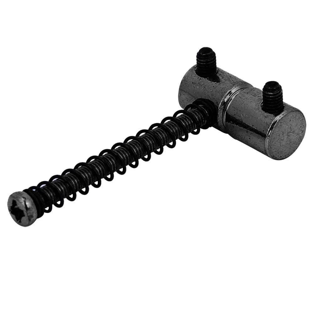 4pcs Electric Bass Compensated Saddles Set,Bass Bridge String Saddles Spring Screws for Electric Bass Guitar (Black) - Image 5